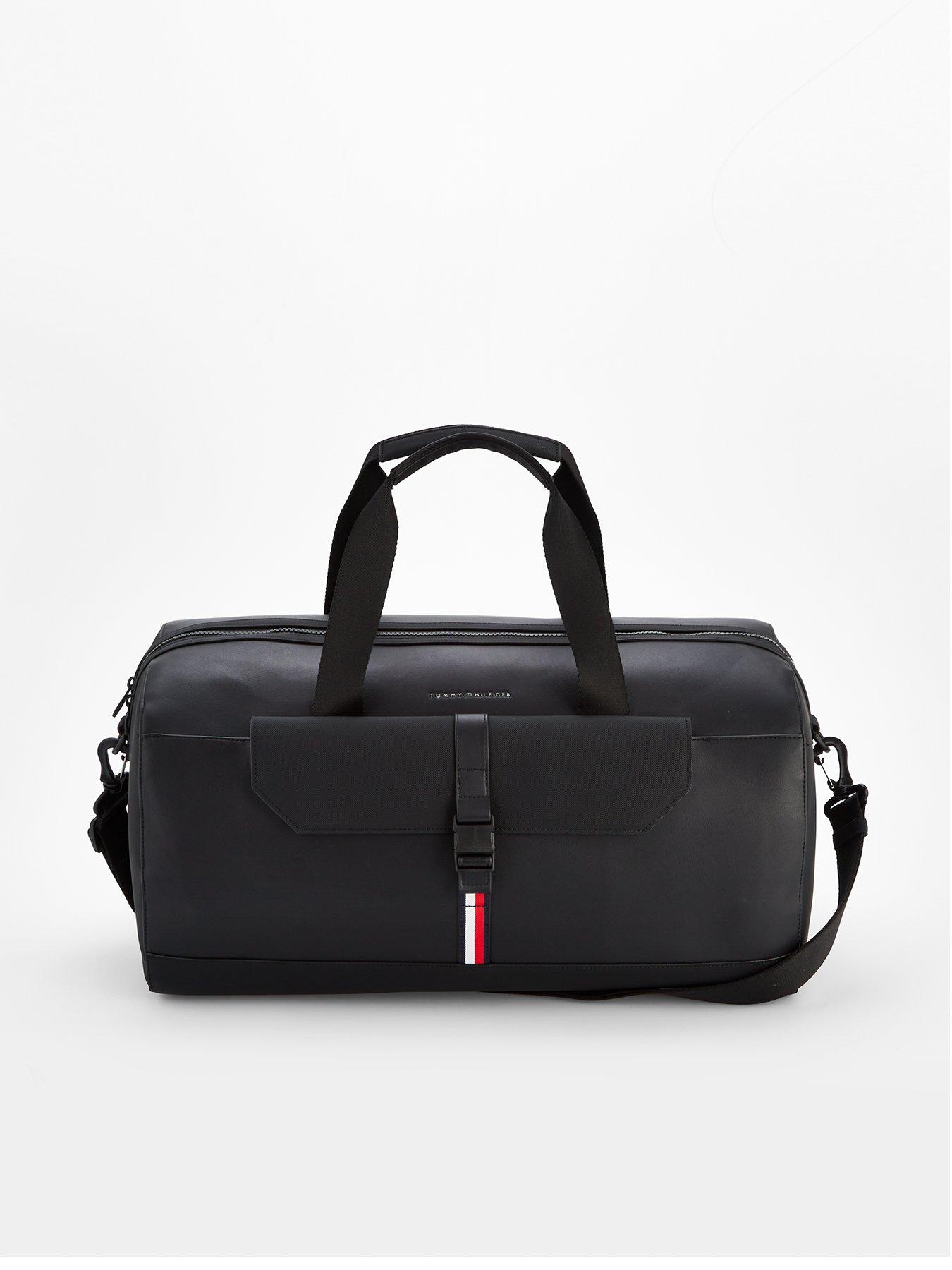 Image 1 of 4 of Tommy Hilfiger Foundation PU Duffle Bag - Black