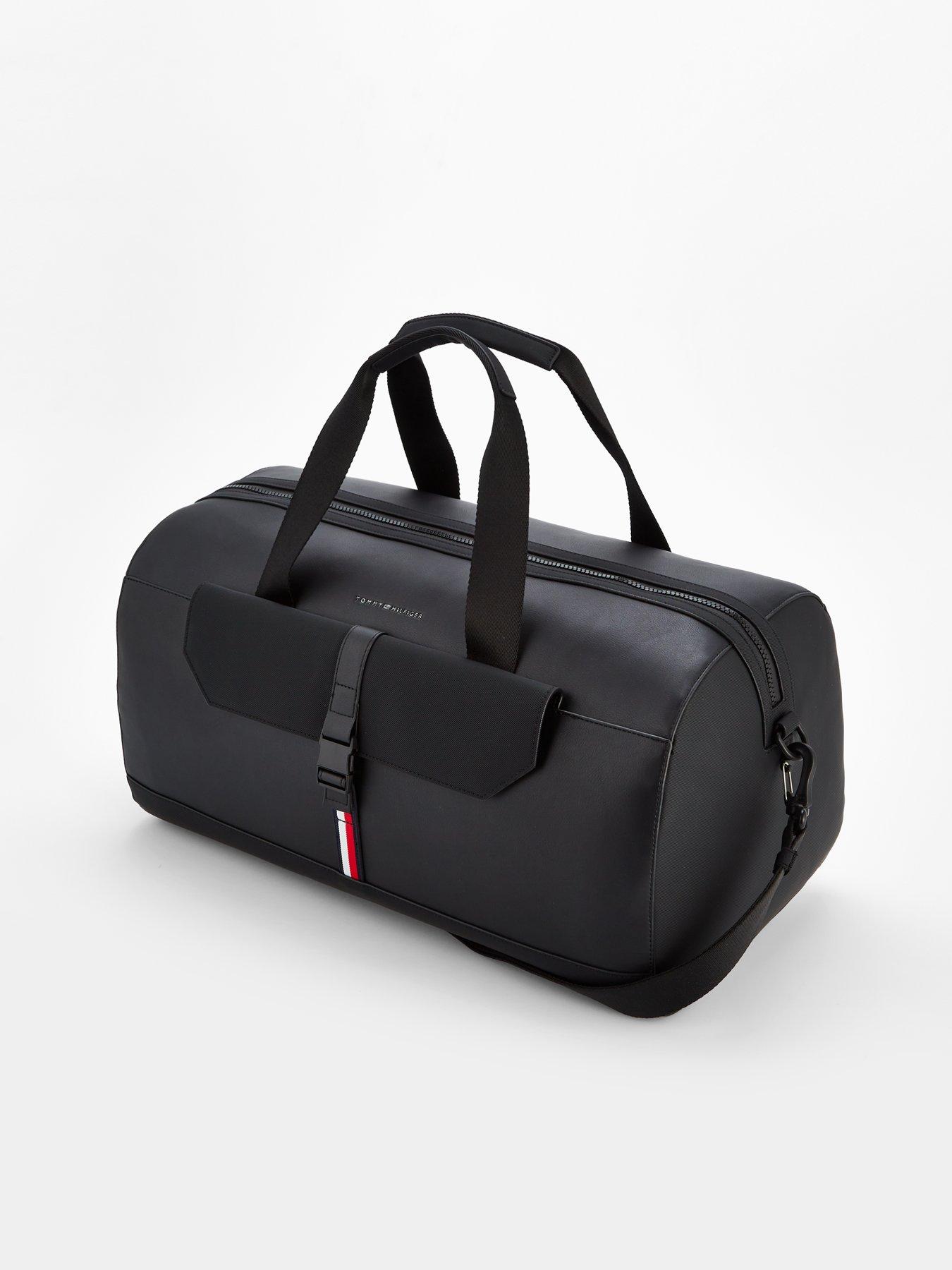 Image 2 of 4 of Tommy Hilfiger Foundation PU Duffle Bag - Black