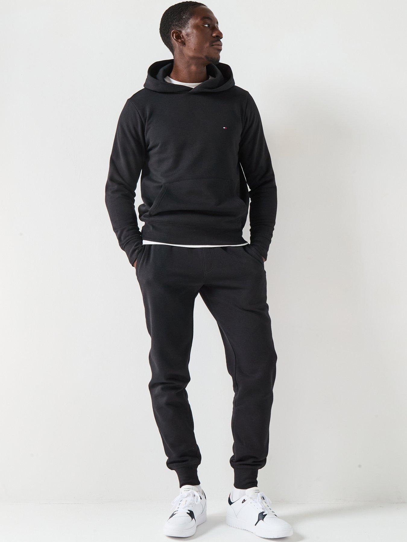 Image 3 of 4 of Tommy Hilfiger Flag Logo Tracksuit - Black