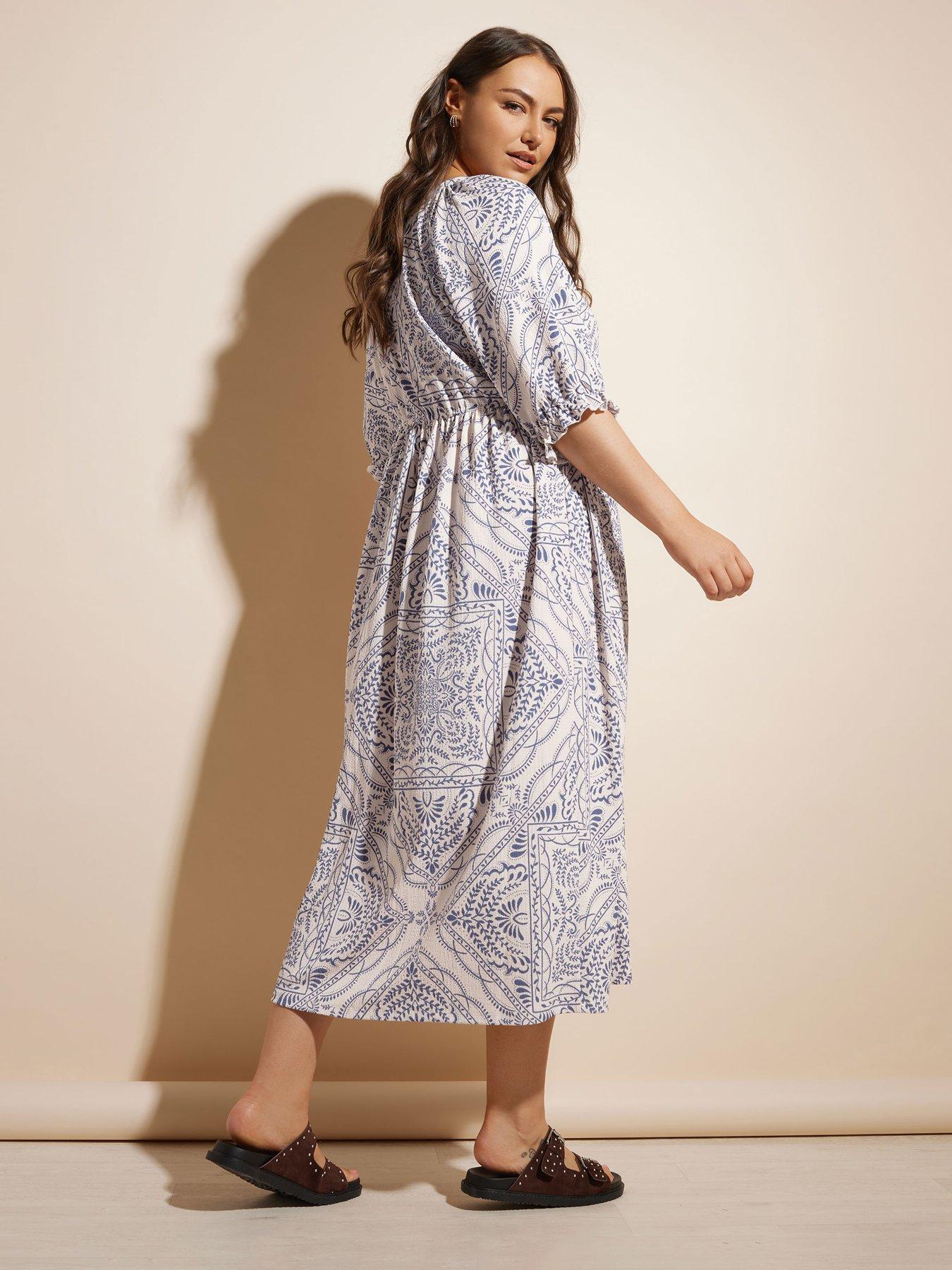 yours-curve-raglan-prairie-dress-naturalstillFront