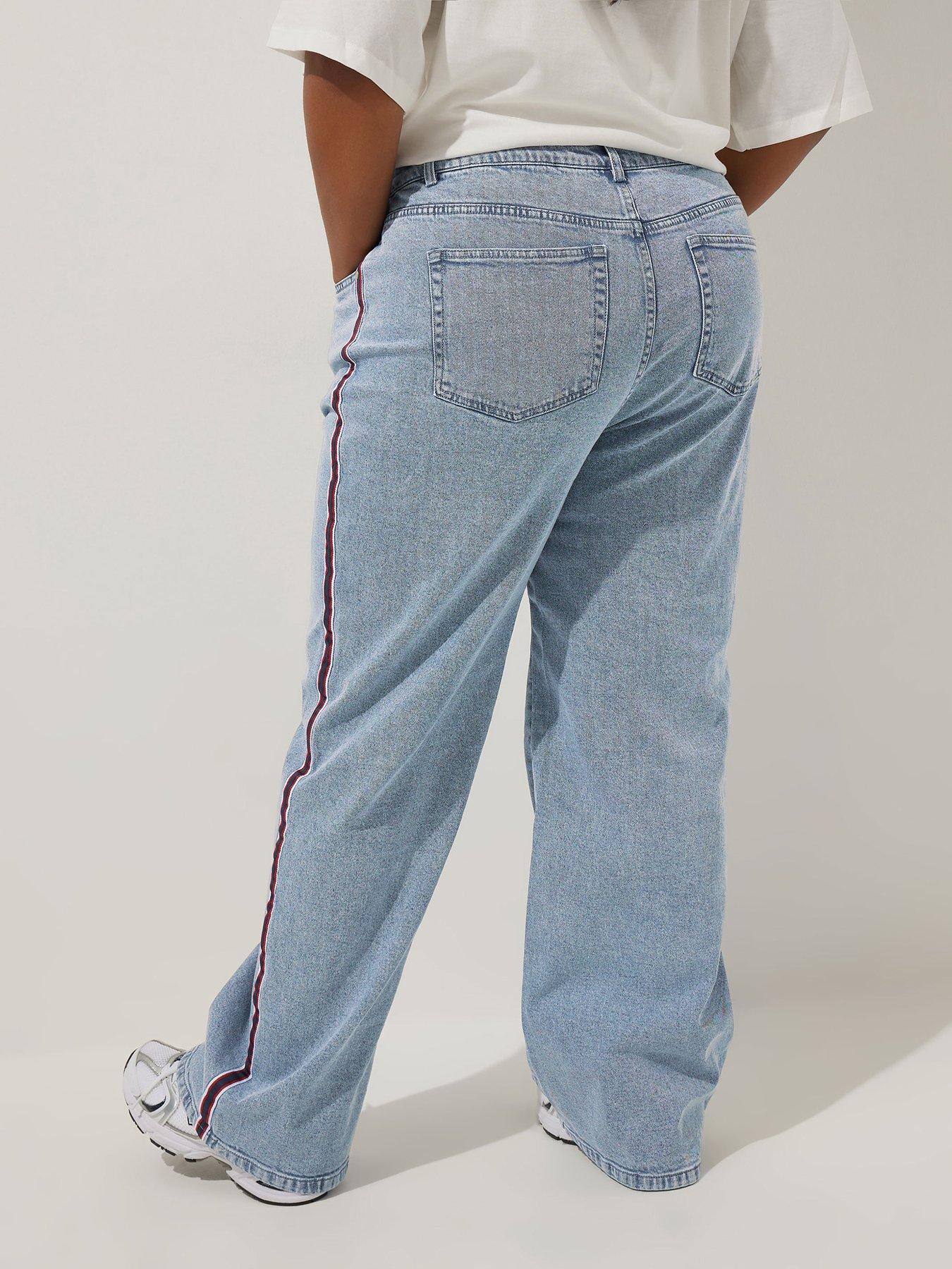 Image 2 of 4 of Yours Curve Stretch Tape Jean - Blue