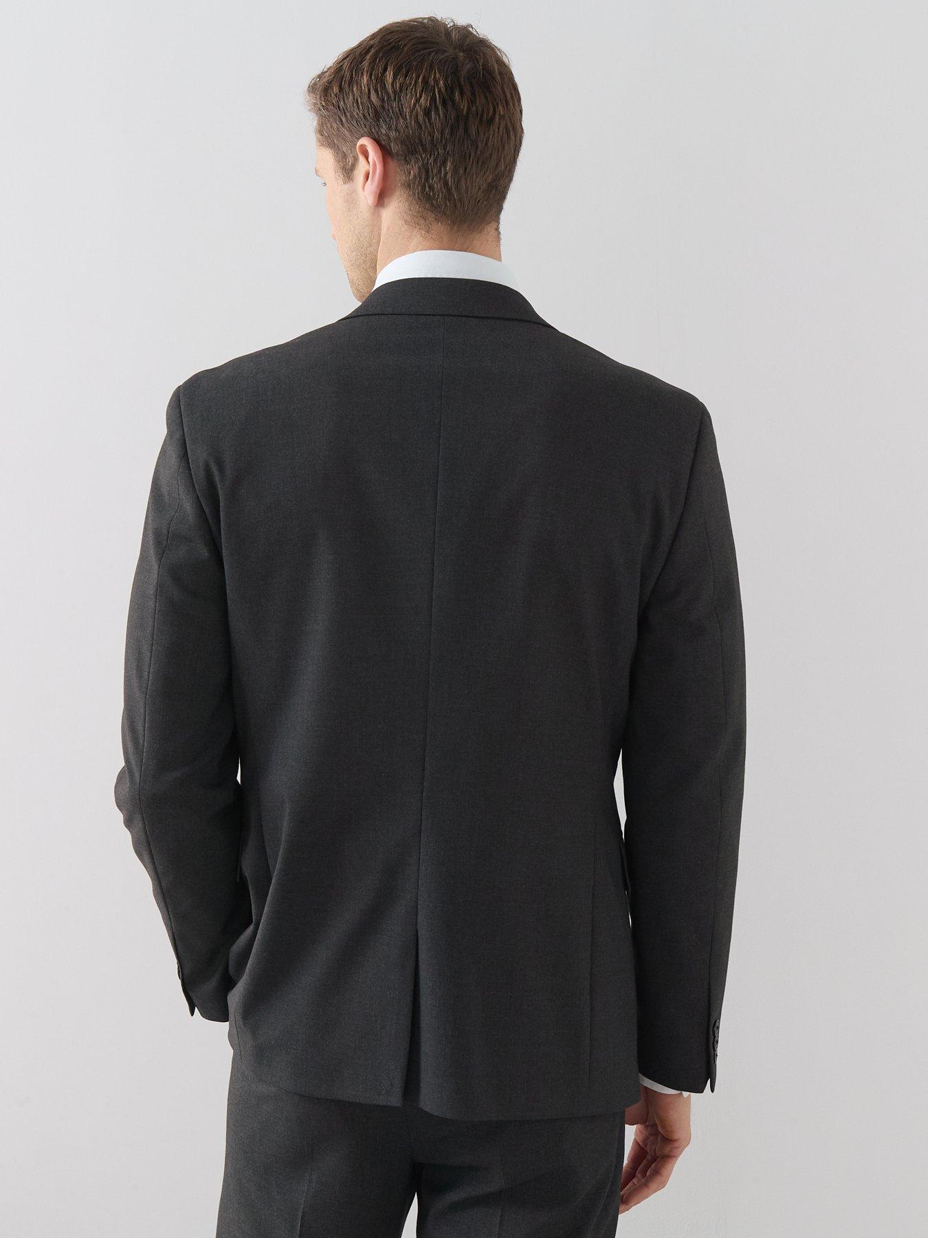 Image 2 of 6 of The Very Collection Slim Fit Suit Jacket - Charcoal