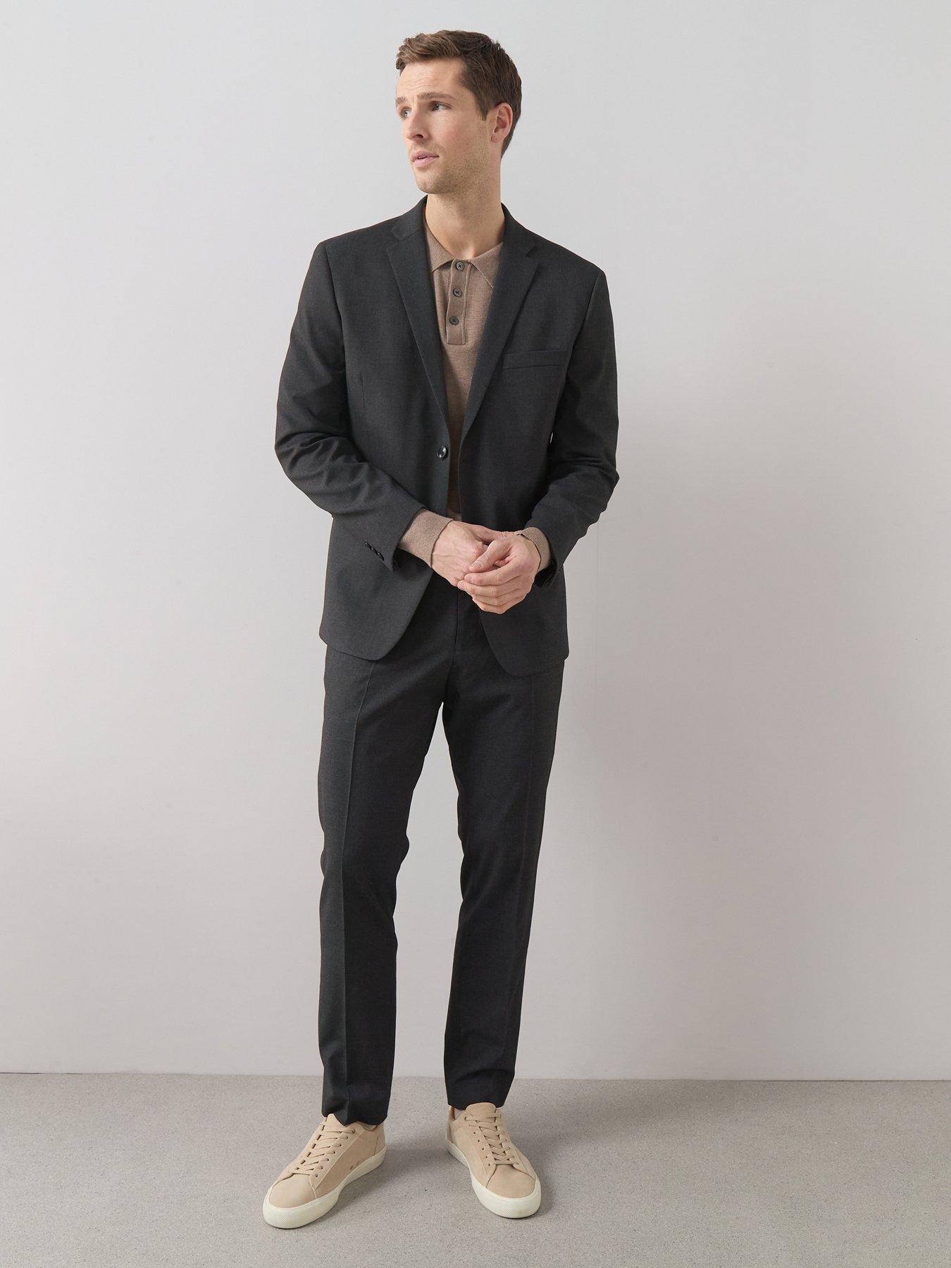 Image 6 of 6 of The Very Collection Slim Fit Suit Jacket - Charcoal