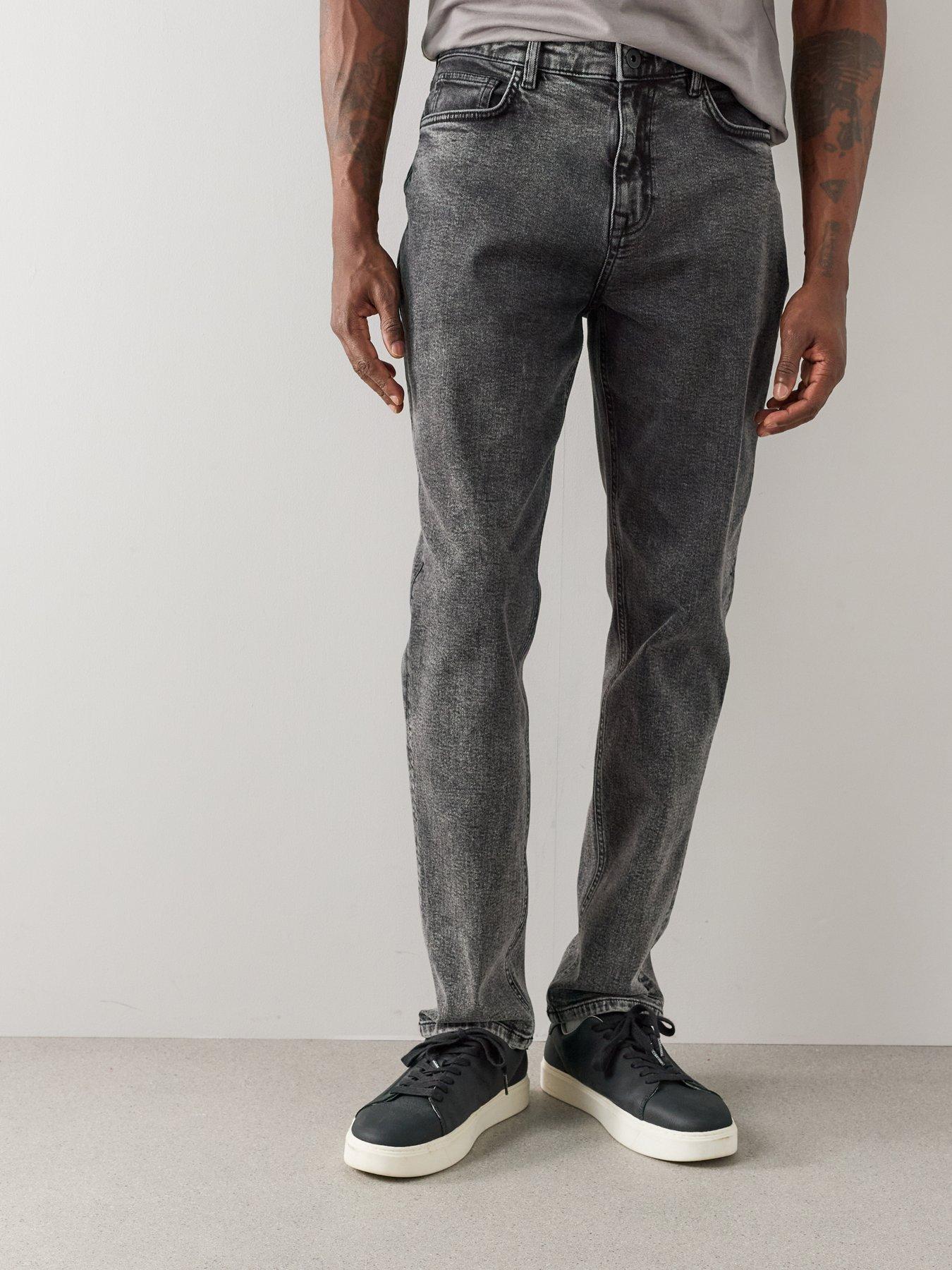 the-very-collection-premium-straight-tapered-jeans-with-stretch-black-wash