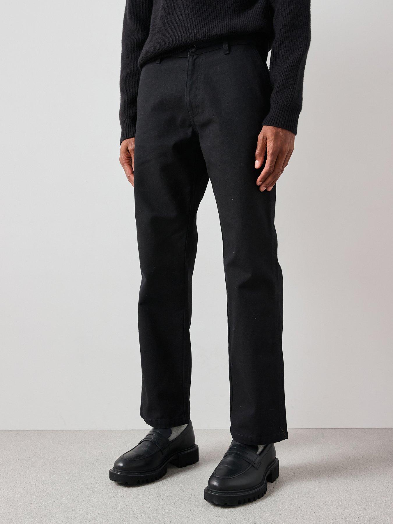 the-very-collection-100-cotton-canvas-loose-fit-carpenter-jeans-black