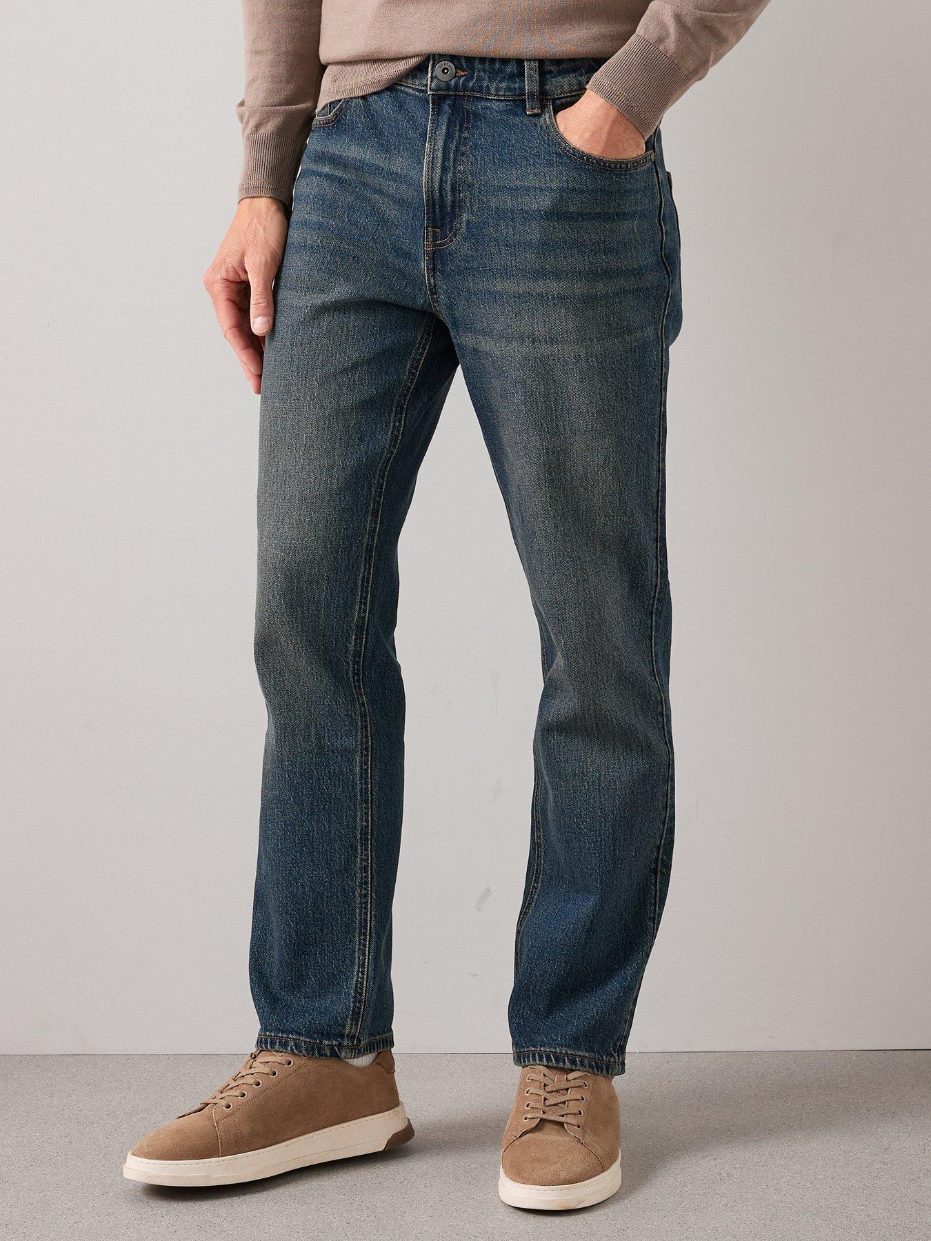 the-very-collection-straight-fit-jeans-with-stretch-tinted-indigo