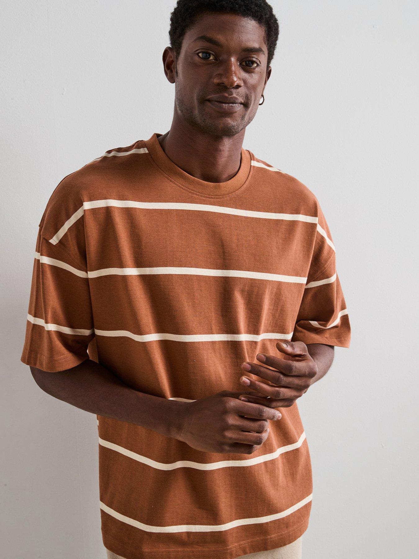 the-very-collection-heavyweight-striped-t-shirt-brownfront