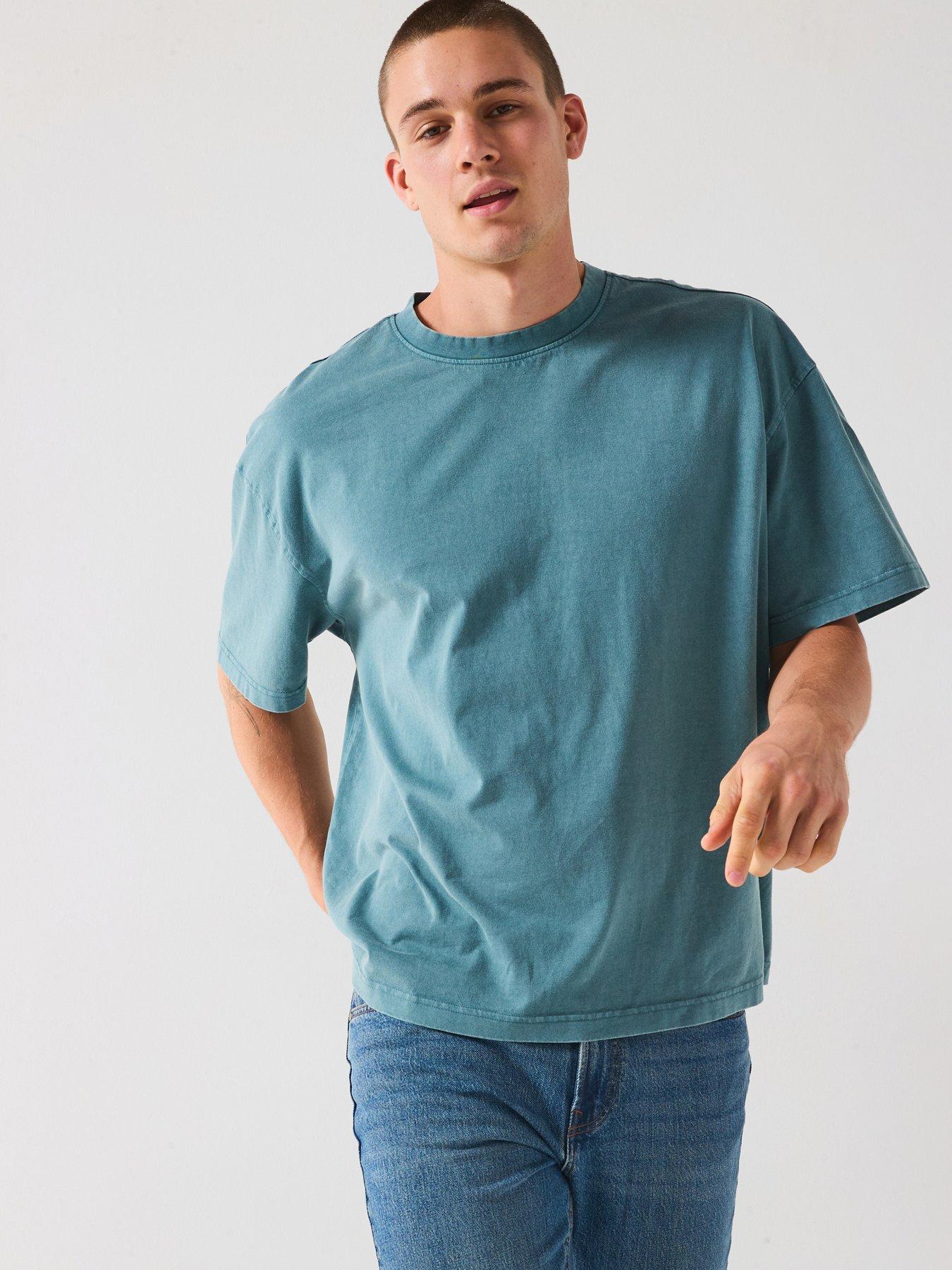 Very Man Acid Wash T-Shirt - Blue