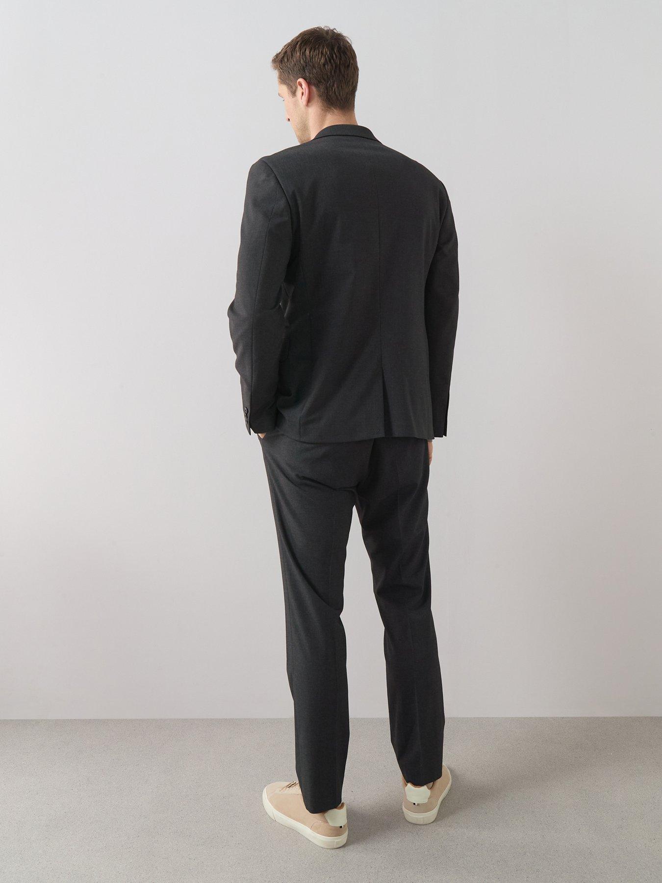 Image 6 of 6 of The Very Collection Slim Fit Suit Trousers - Charcoal