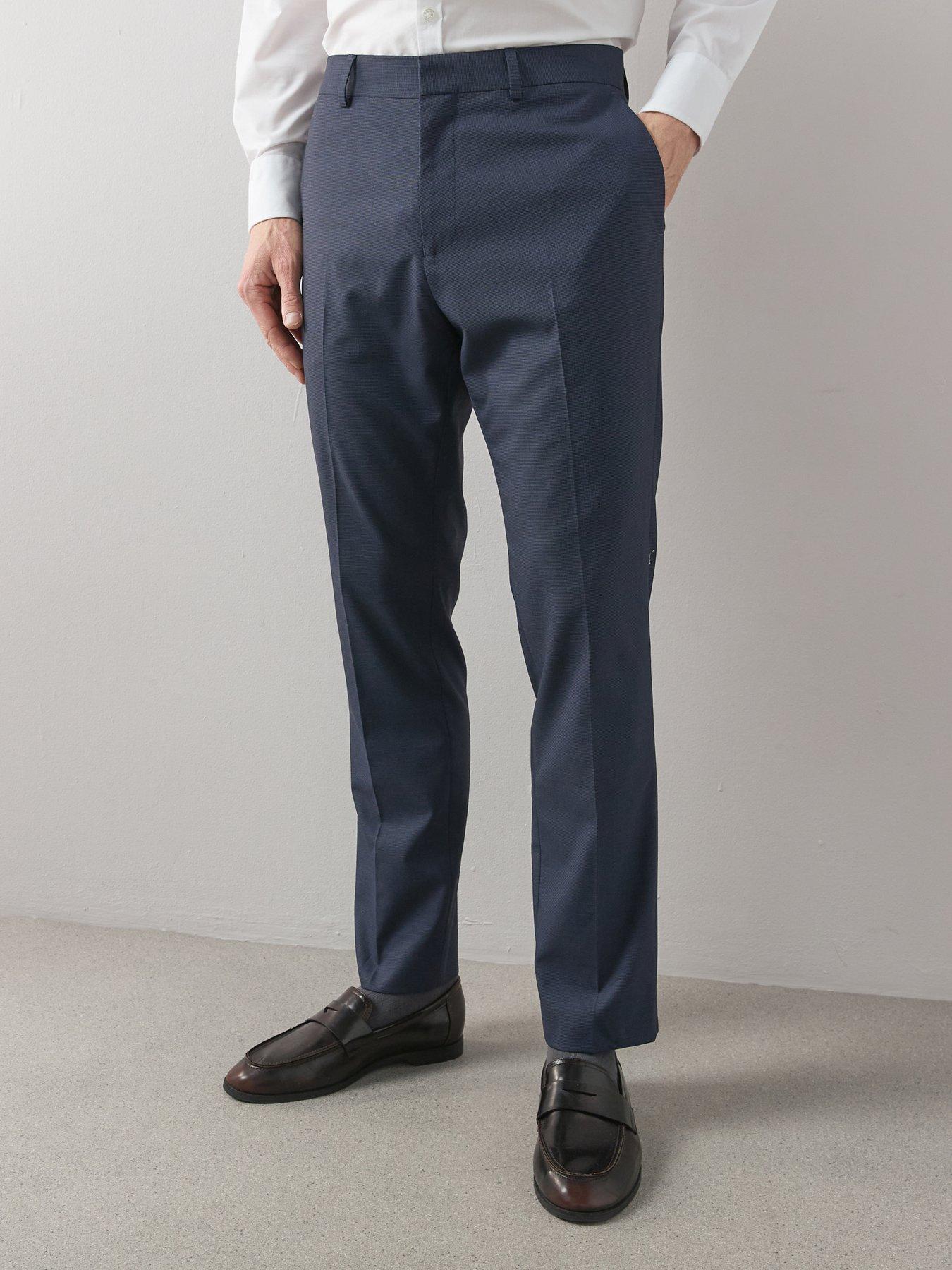very-man-slim-fit-micro-dogtooth-suit-trousers-navydetail
