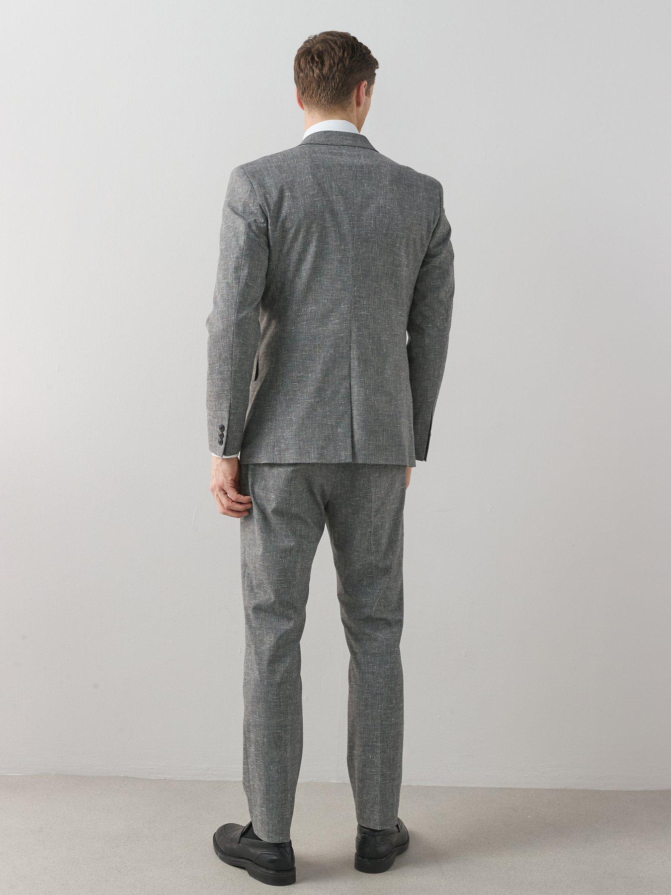 very-man-slim-fit-peak-lapel-double-breasted-textured-suit-jacket-greystillFront