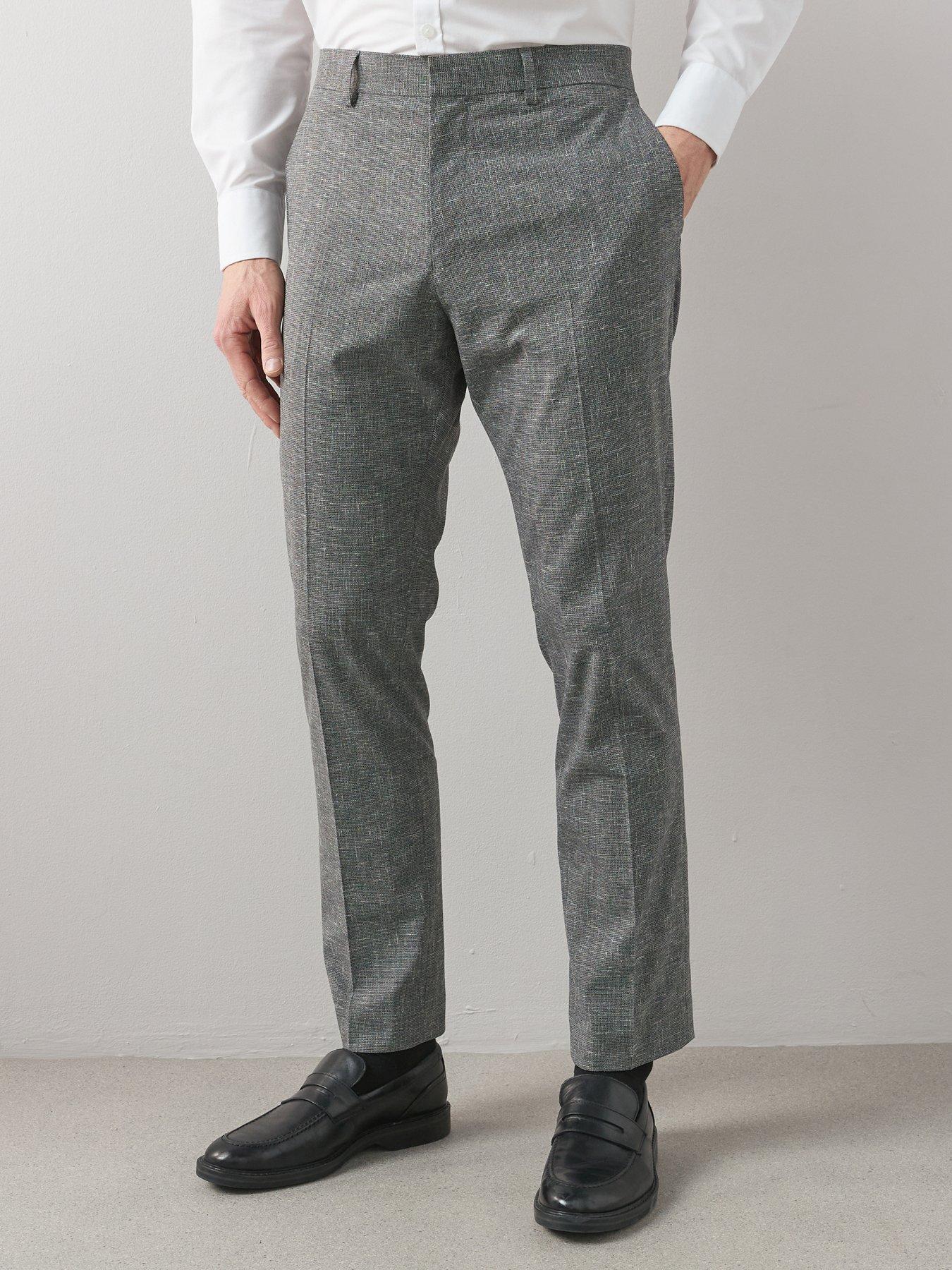 very-man-slim-fit-textured-suit-trousers-greyoutfit