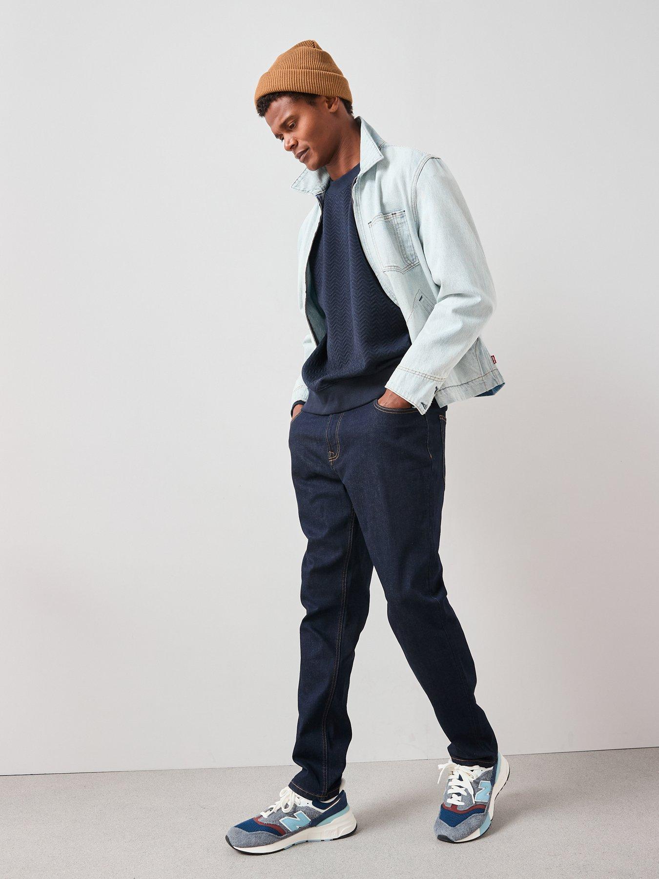 Image 3 of 7 of Very Man Slim Jeans With Stretch - Indigo