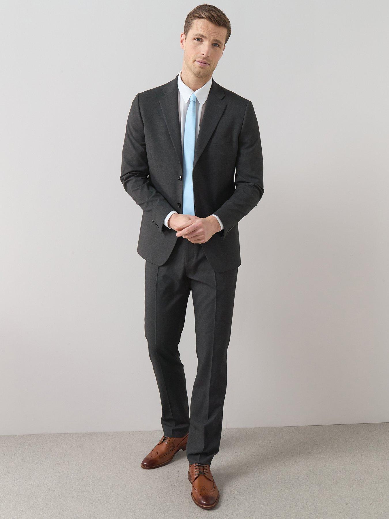Image 5 of 6 of The Very Collection Regular Fit Suit Jacket - Charcoal