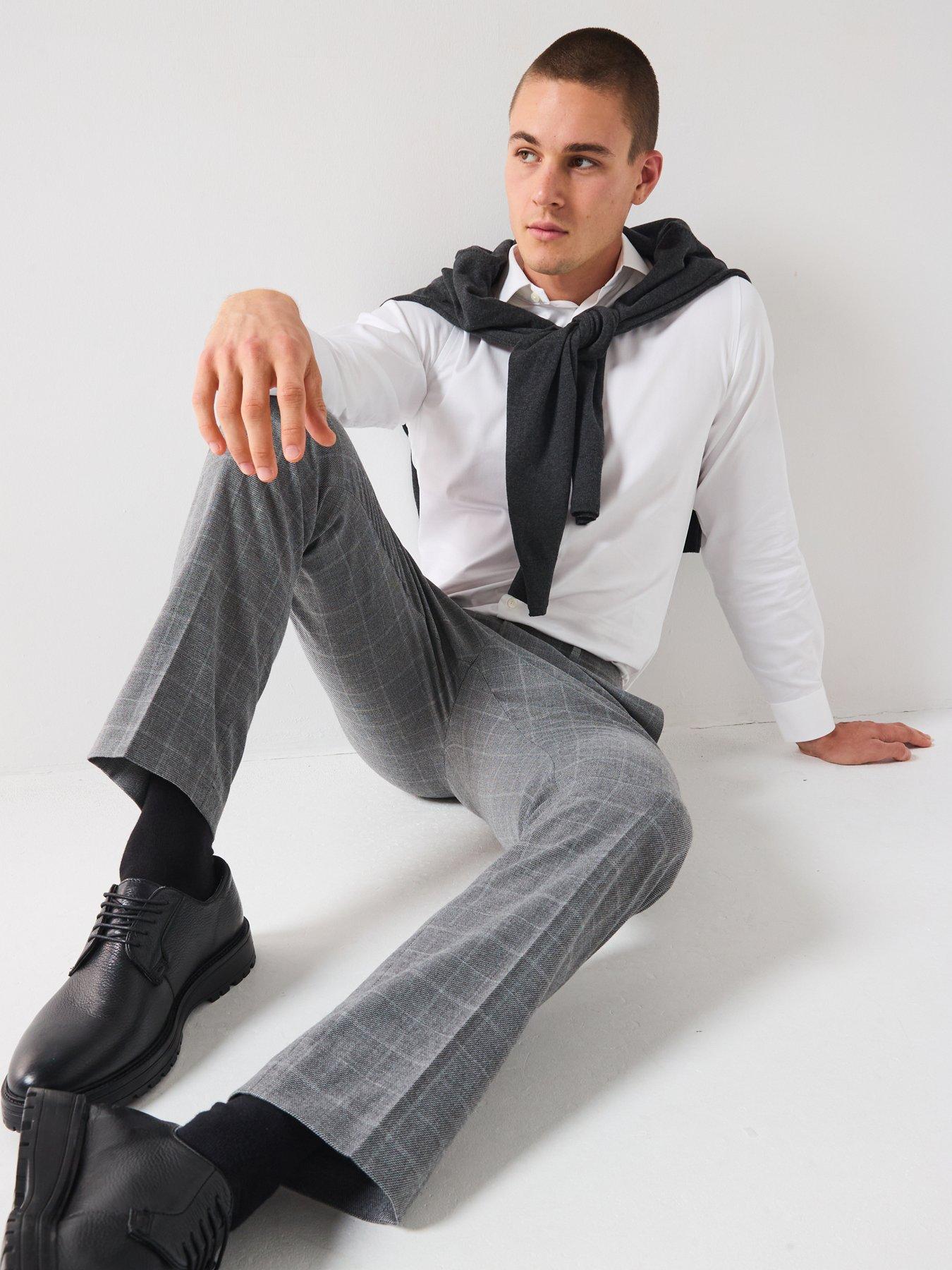 very-man-slim-fit-windowpane-check-formal-trousers-light-greyback