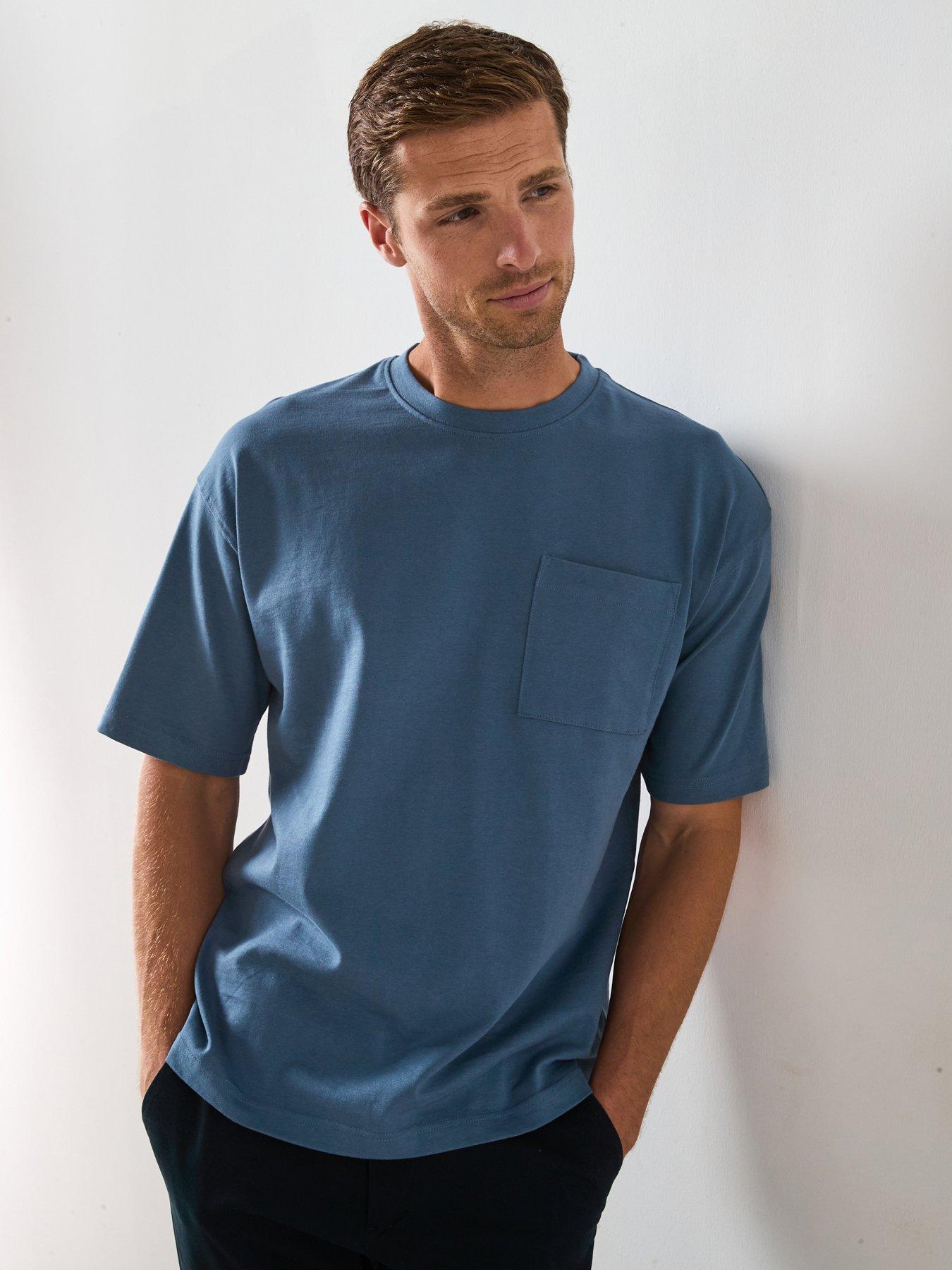Very Man Heavyweight Relaxed Fit T-Shirt - Blue