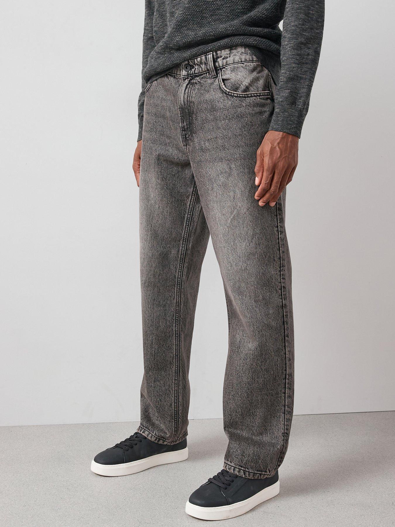 the-very-collection-premium-100-cotton-straight-fit-jeans-vintage-wash-black
