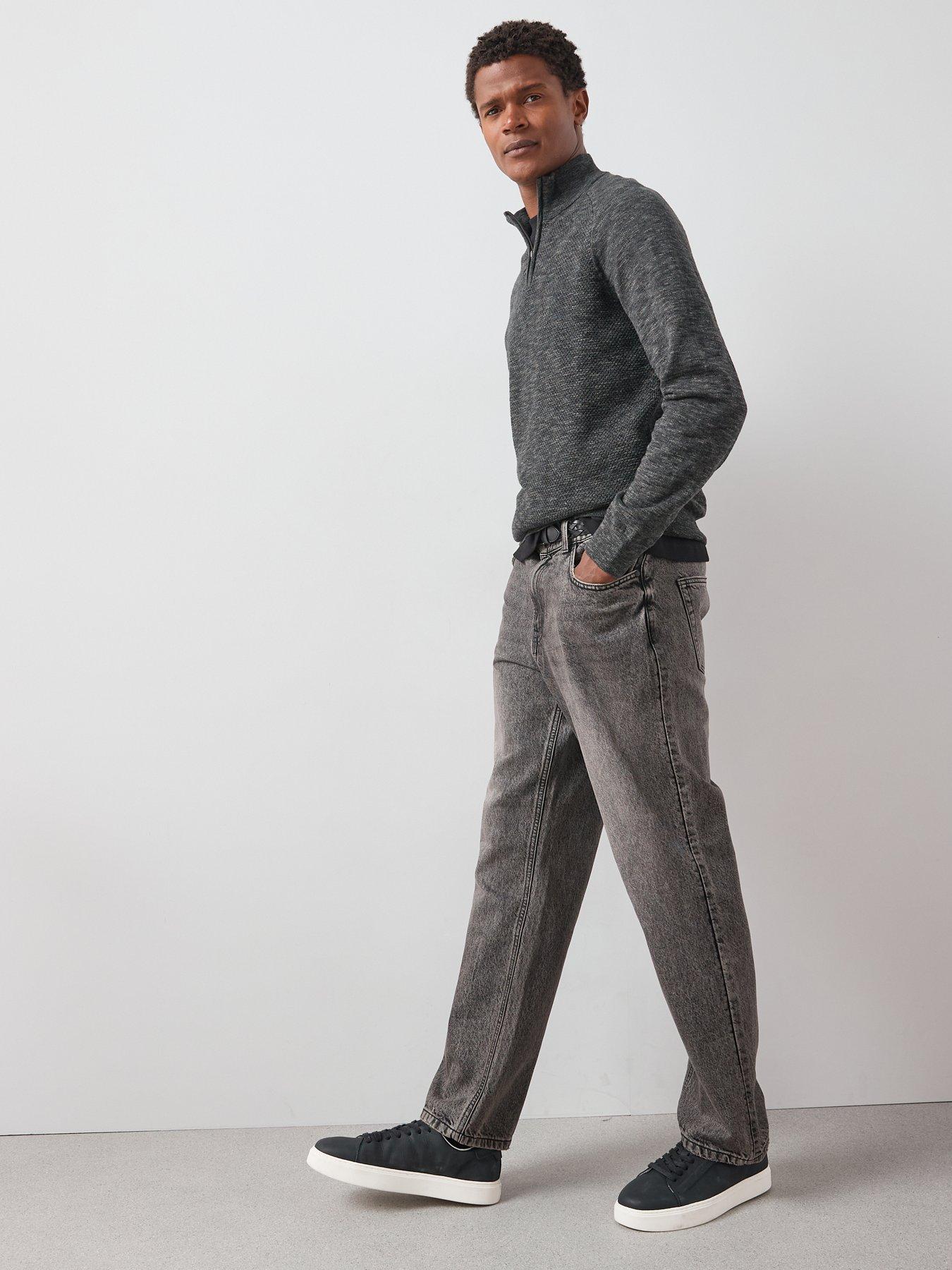 very-man-premium-100-cotton-straight-fit-jeans-vintage-wash-blackback