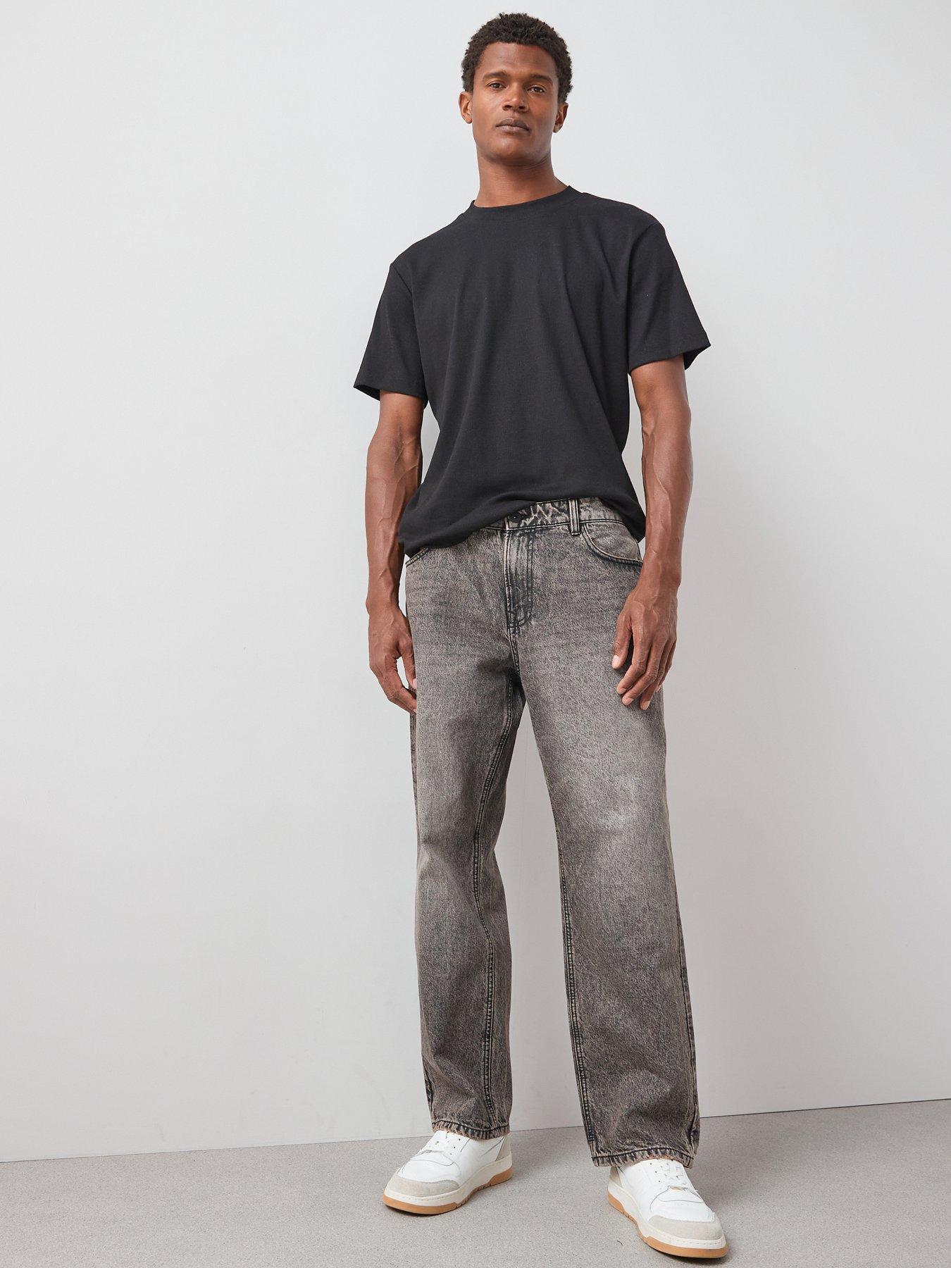 the-very-collection-premium-100-cotton-loose-fit-jeans-vintage-wash-black