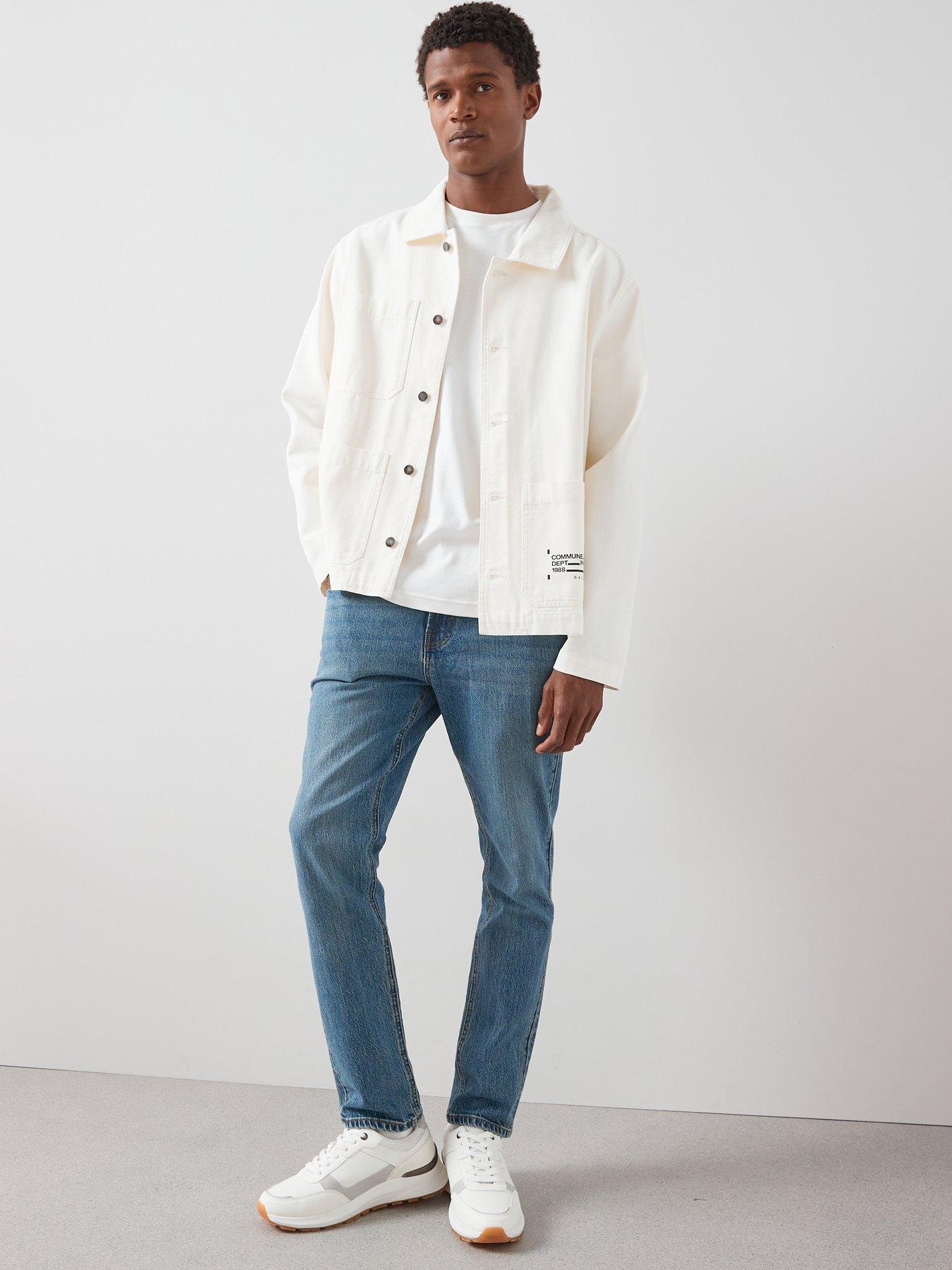 Image 5 of 7 of The Very Collection Premium Slim Fit Jeans With Stretch - Blue Wash