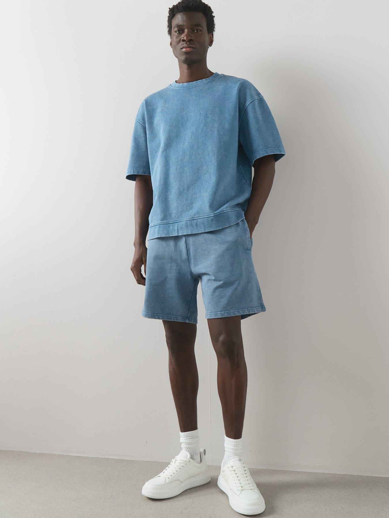 Image 6 of 6 of Very Man Washed Heavyweight Tee - Blue
