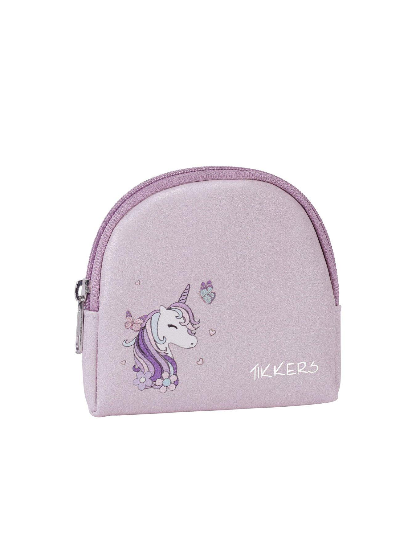 Image 6 of 7 of Tikkers Tikkers Girls Purple Unicorn Watch, Bracelet and Purse Gift Set