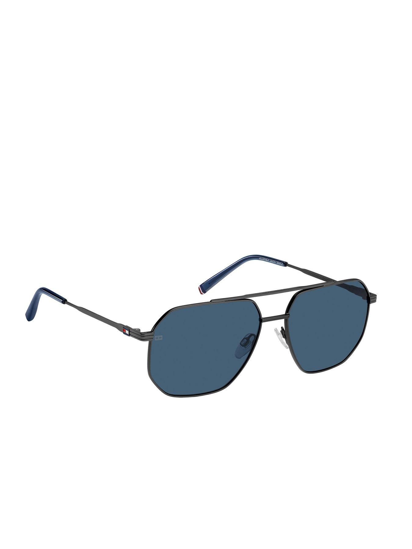 tommy-hilfiger-tommy-hilfiger-blue-metal-rectangular-sunglassesback