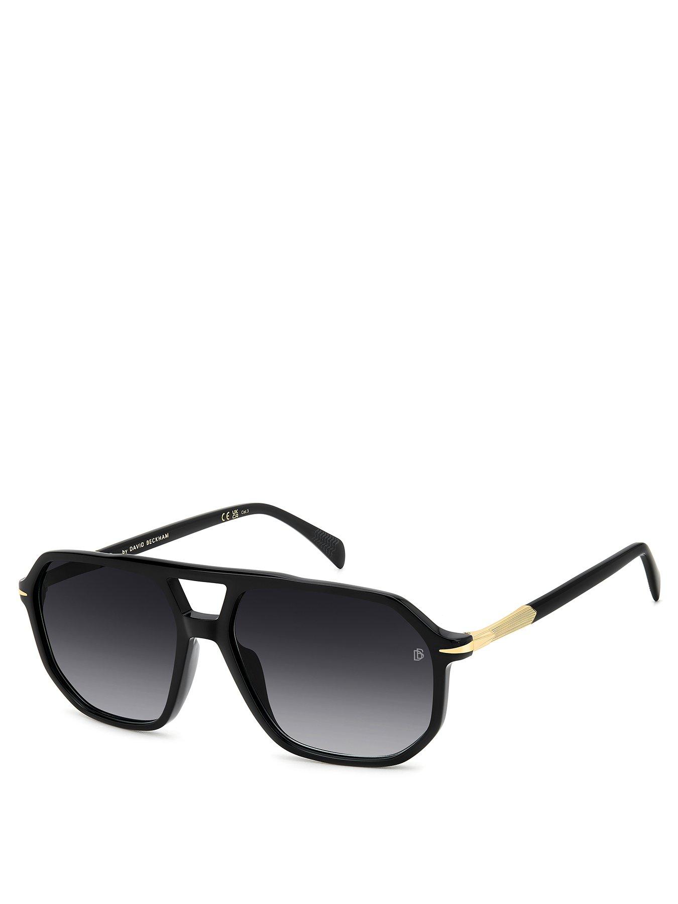 undefined Eyewear By David Beckham Dark Grey Sf Navigator Sunglasses