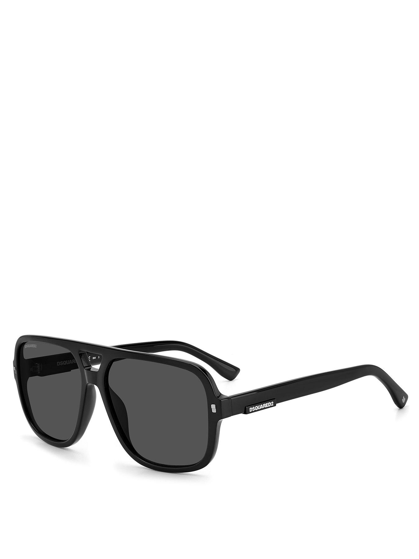 undefined Dsquared2 Sqaure Double Bridge Sunglasses