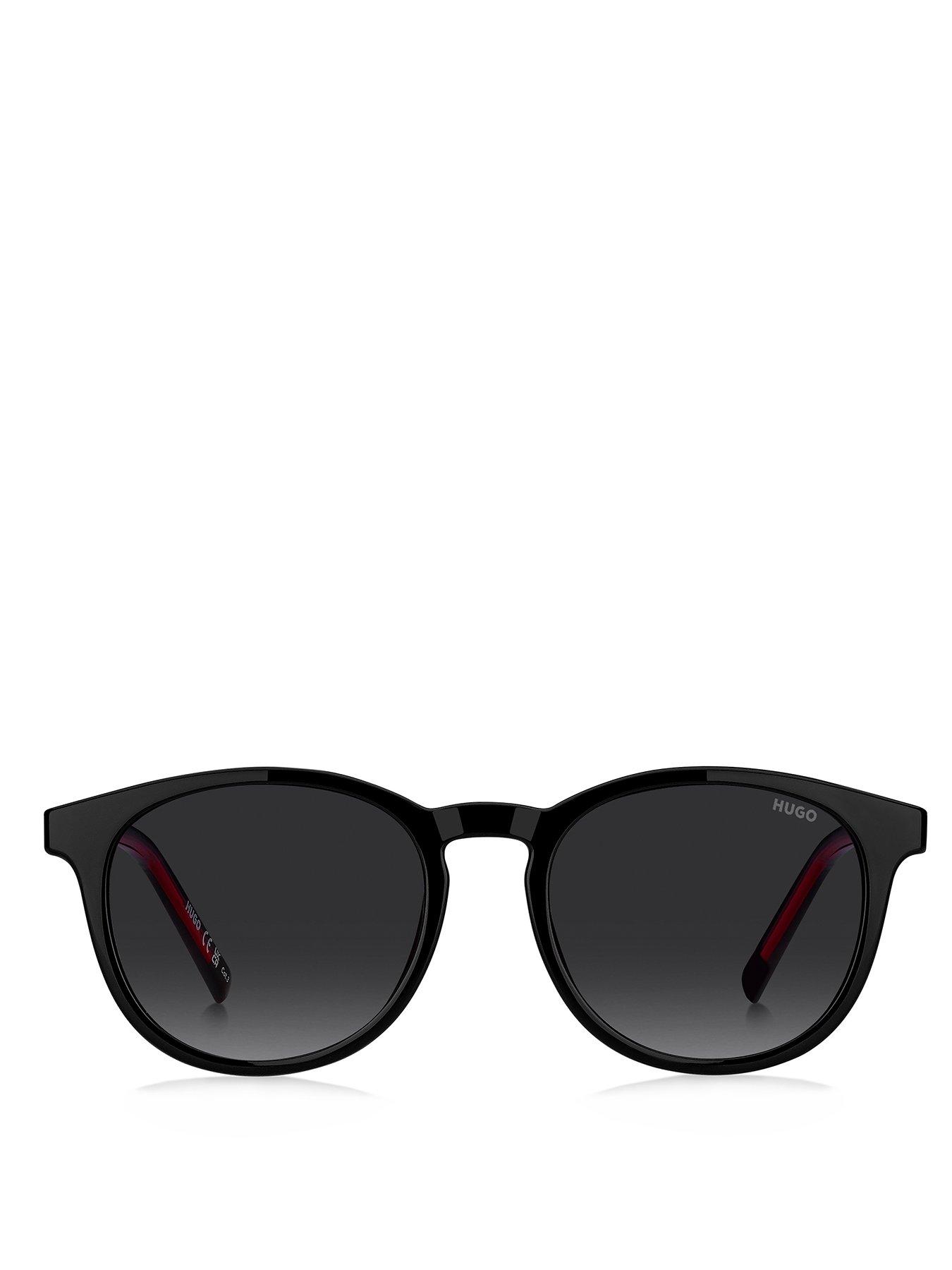 Image 3 of 4 of HUGO Black Sf Square Sunglasses