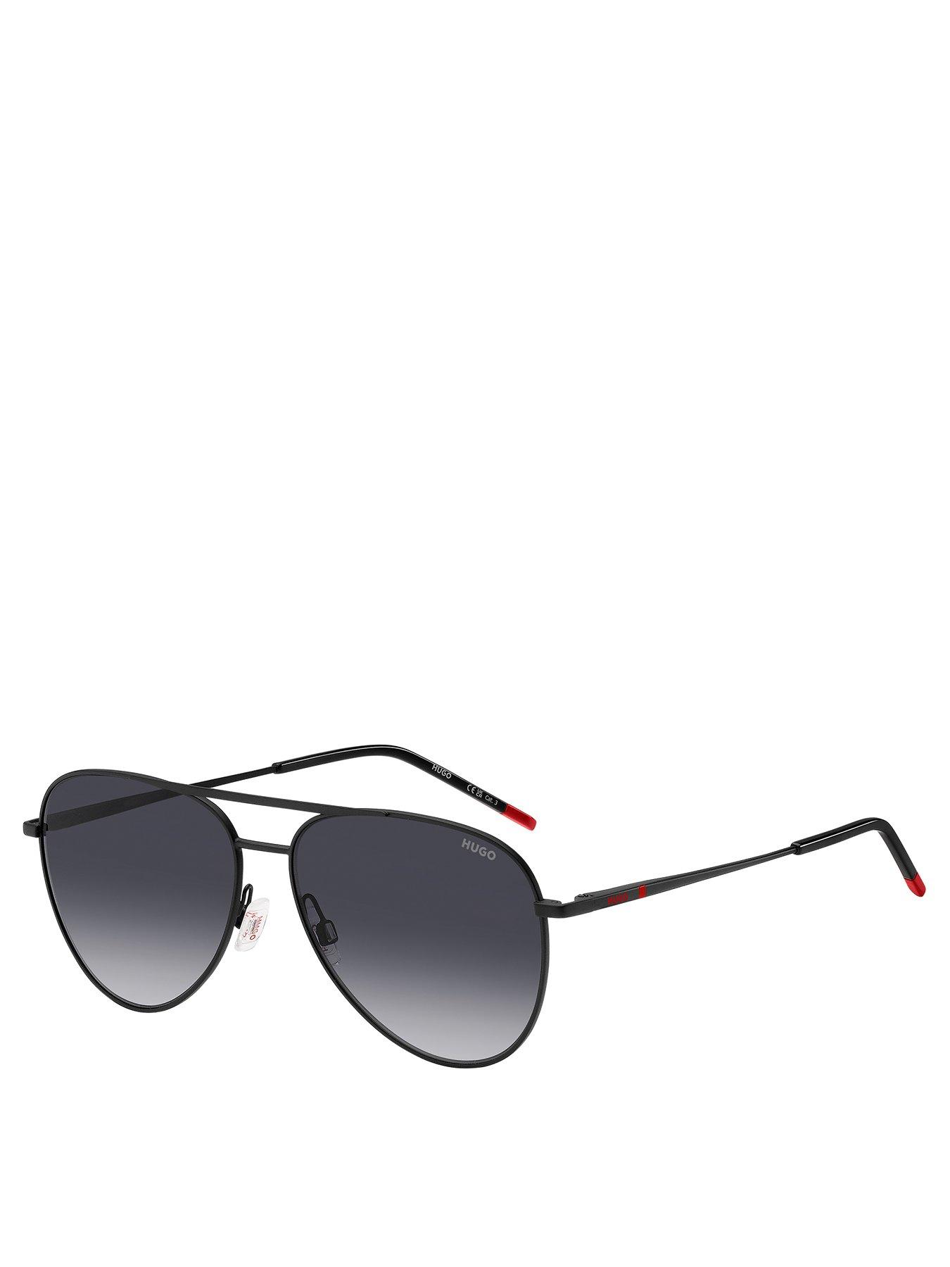 Image 1 of 4 of HUGO Hugo Metal Pilot Sunglasses