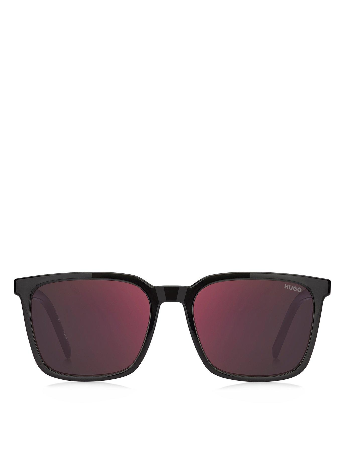 Image 3 of 4 of HUGO Hugo Red Sp Rectangular Sunglasses