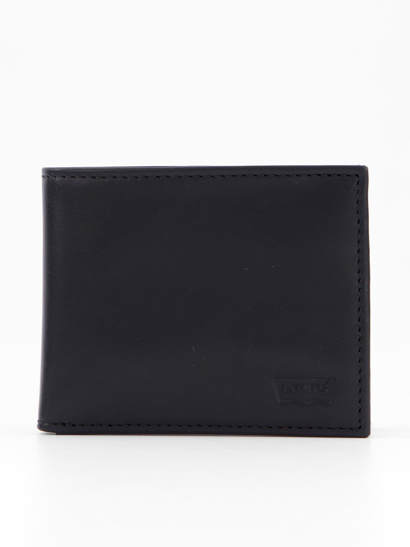 levis-casual-classics-coin-bifold-wallet--blackfront