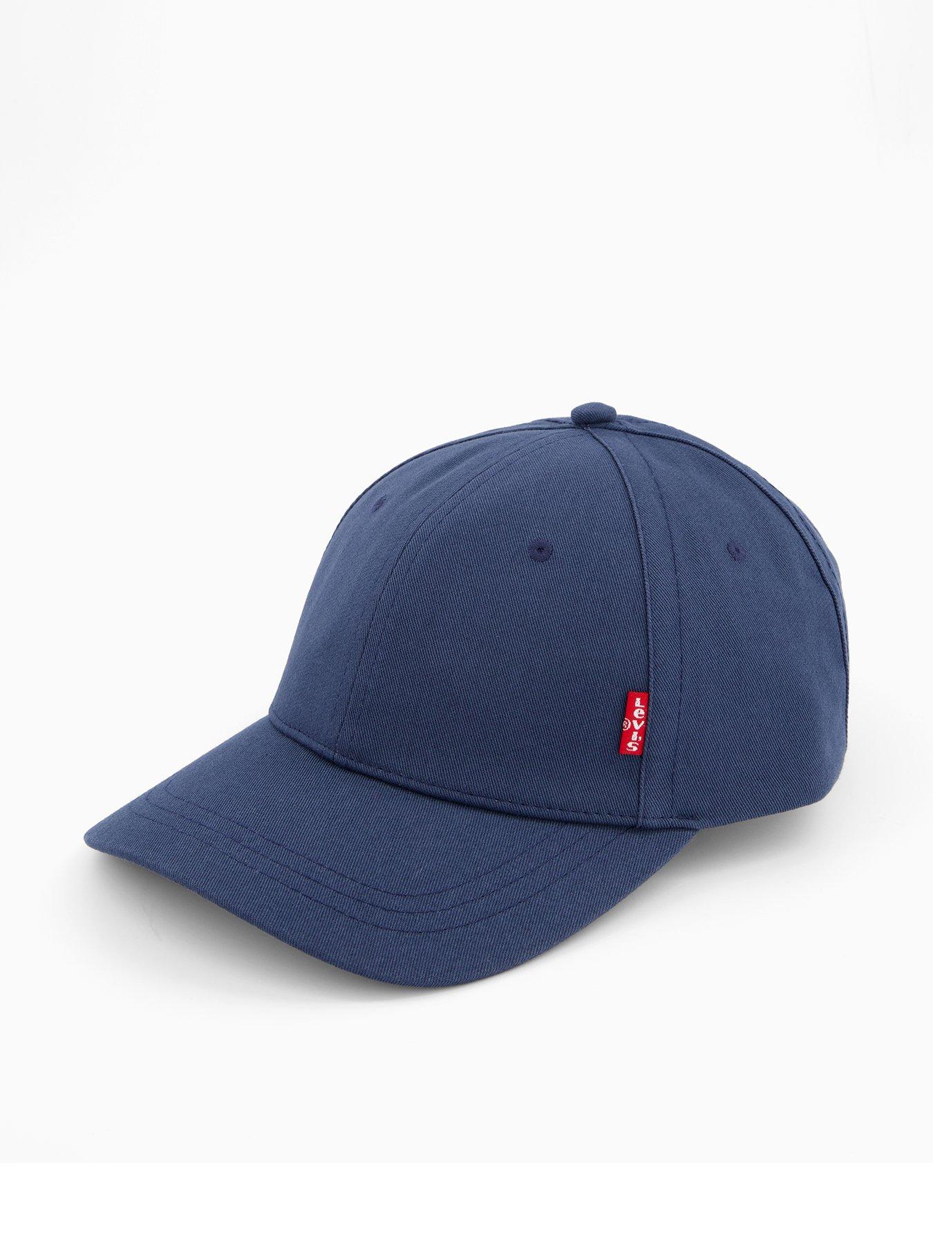undefined Classic Twill Red Tab Baseball Cap - Navy