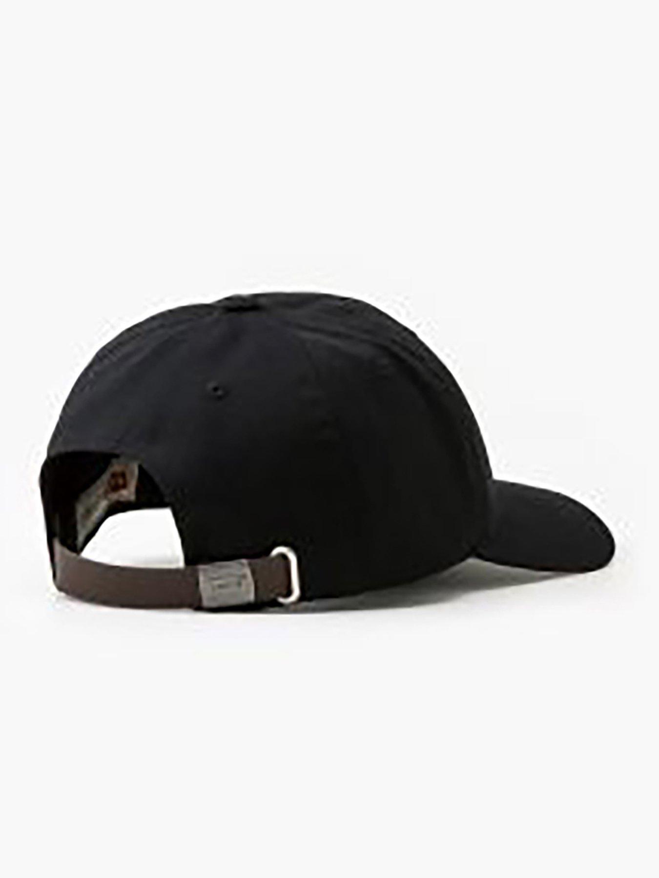 Image 2 of 3 of Levi's Classic Twill Red Tab Baseball Cap- Black