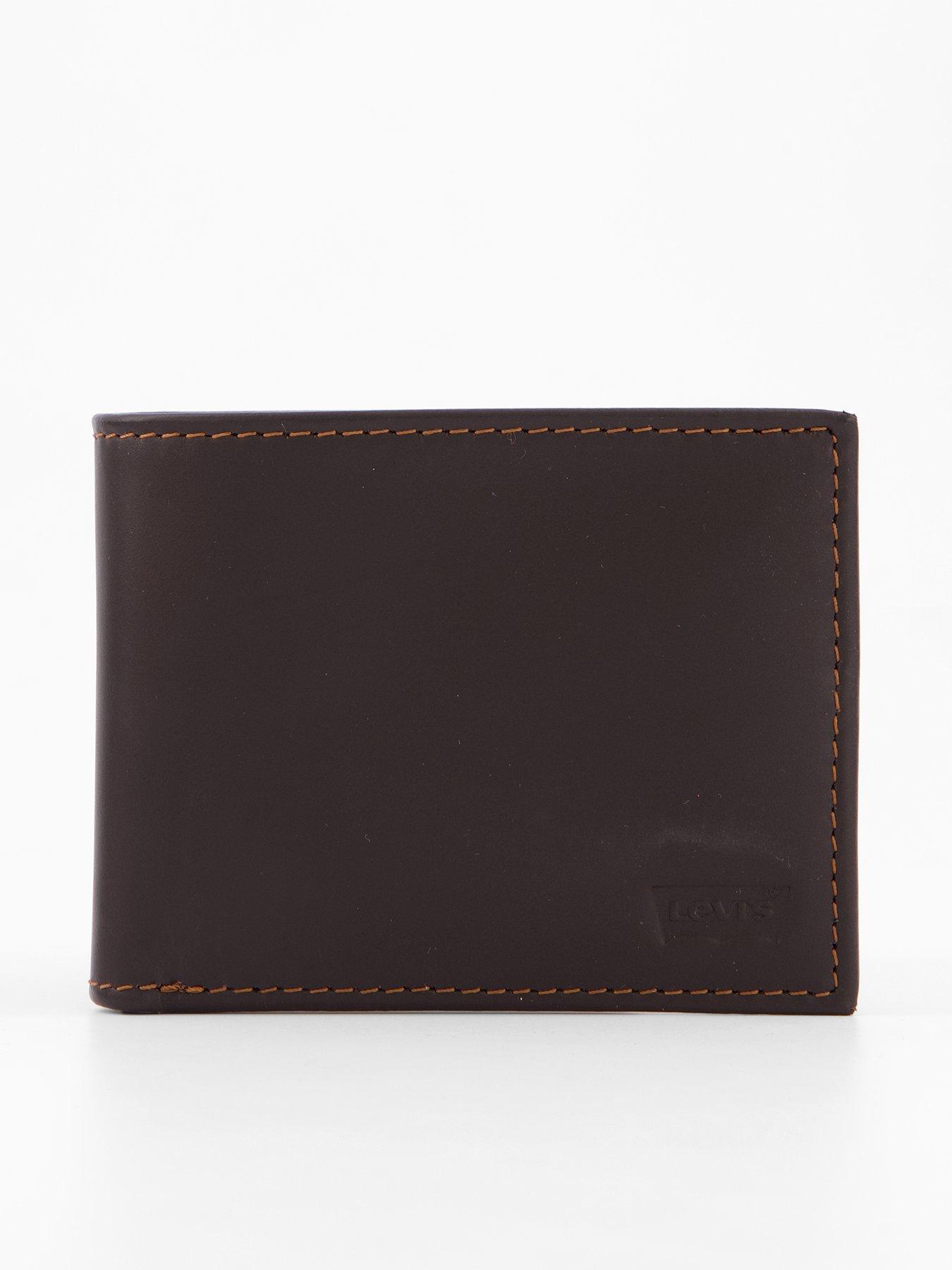 undefined Levi's Casual Classics Coin Bifold Wallet- Dark Brown