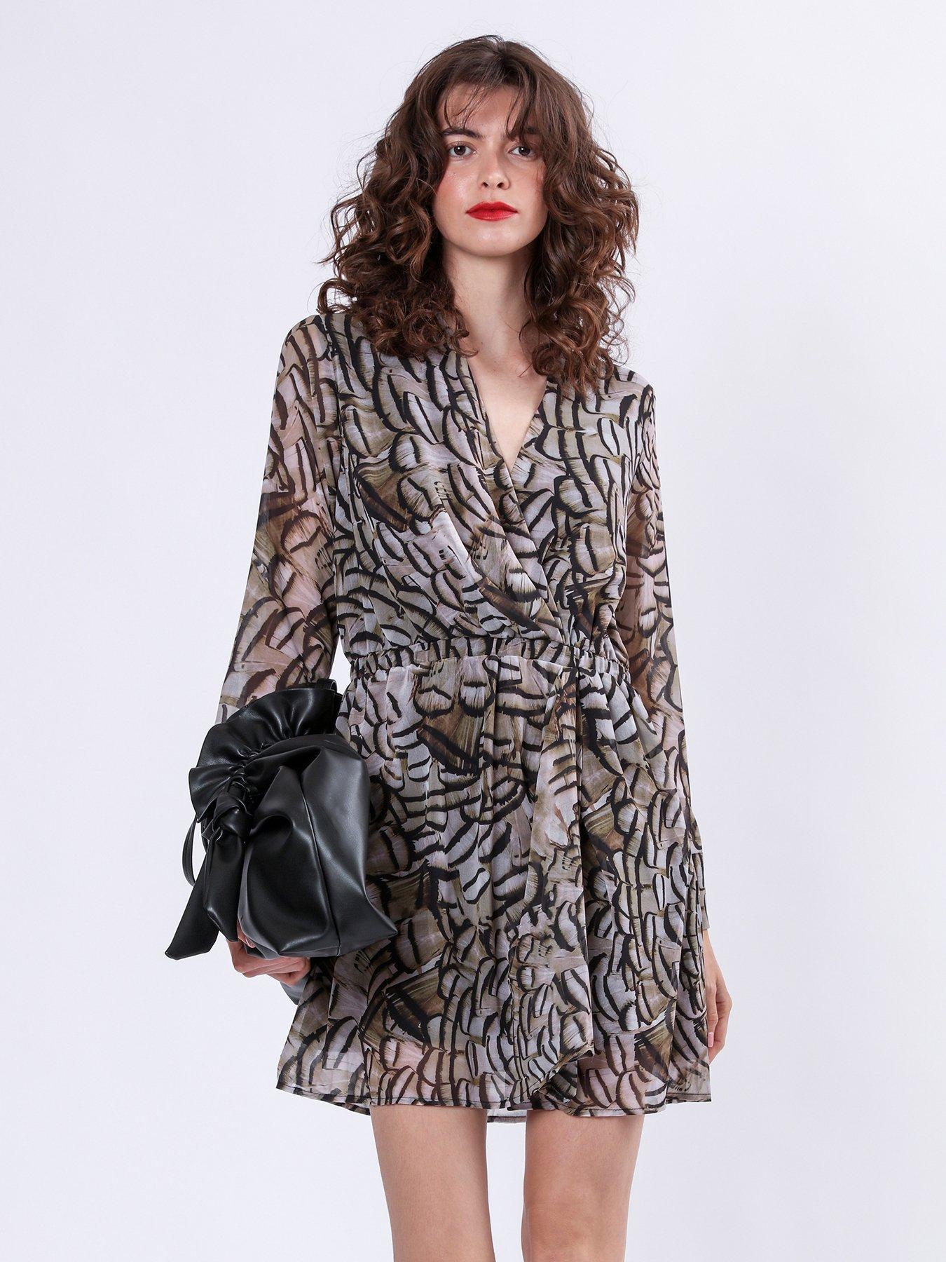 religion-indium-faux-wrap-mini-dress-multioutfit
