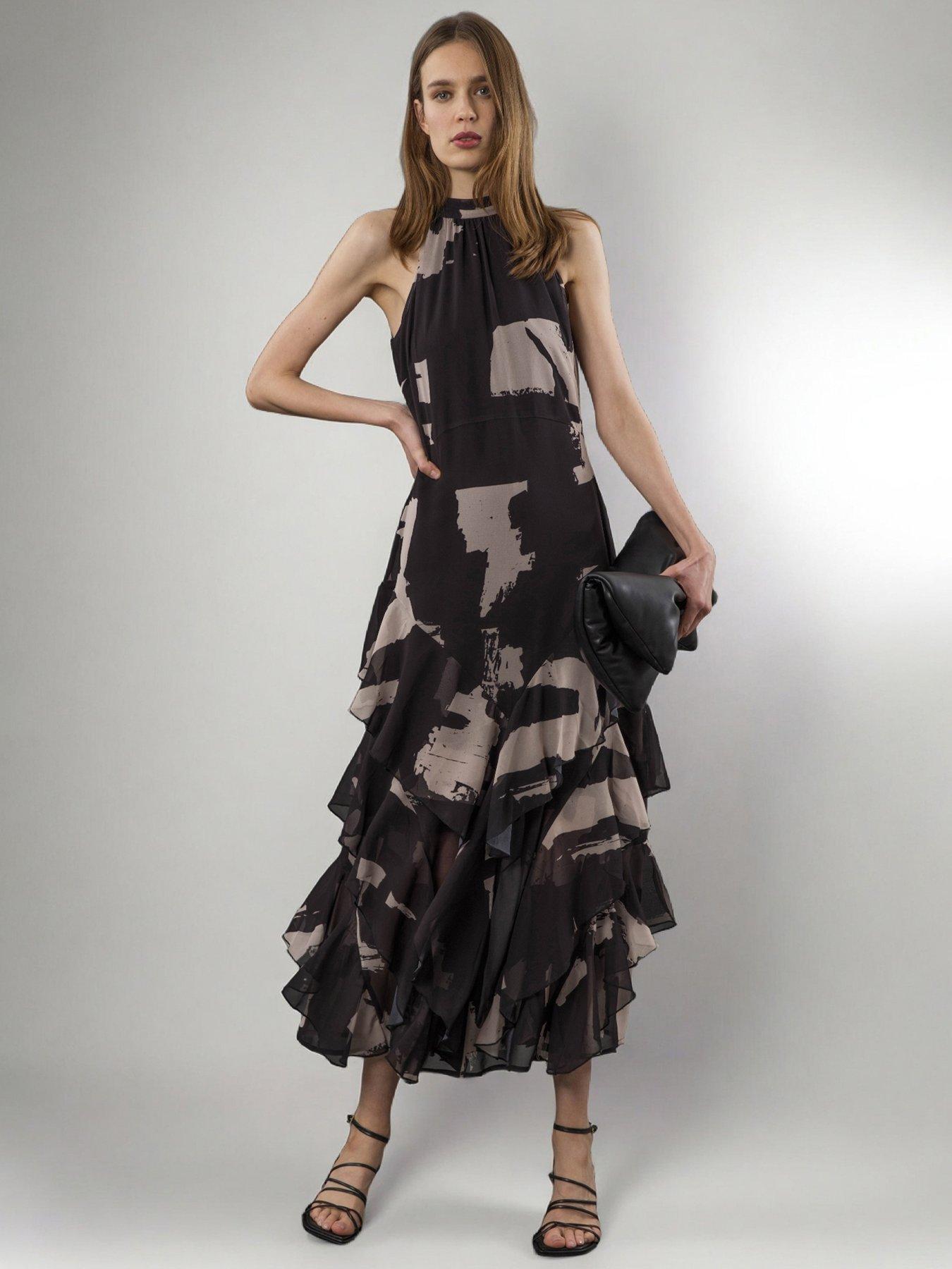 religion-taylor-maxi-dress-with-full-frill-skirt-black