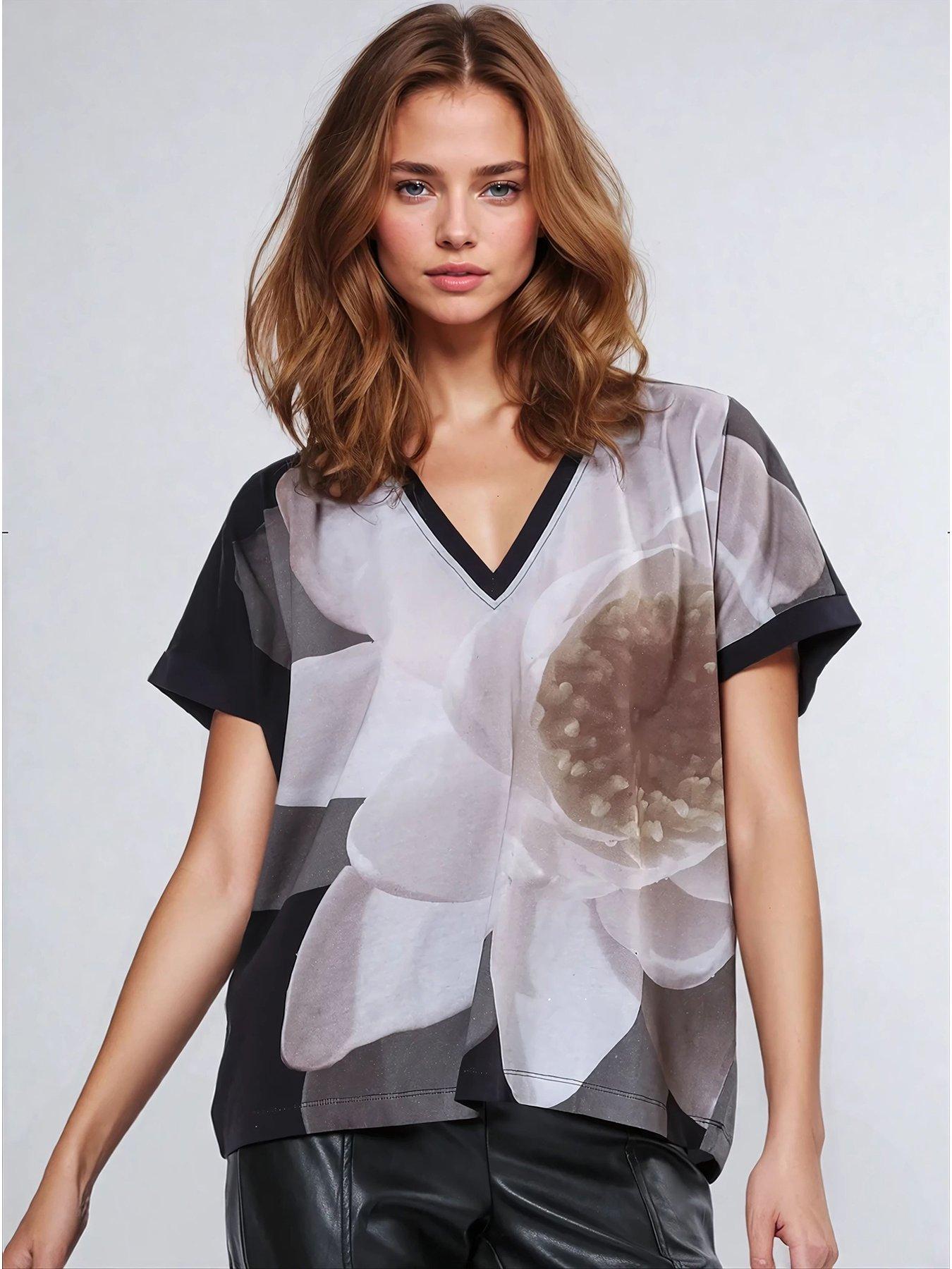 religion-cloak-top-with-large-floral-placement-print