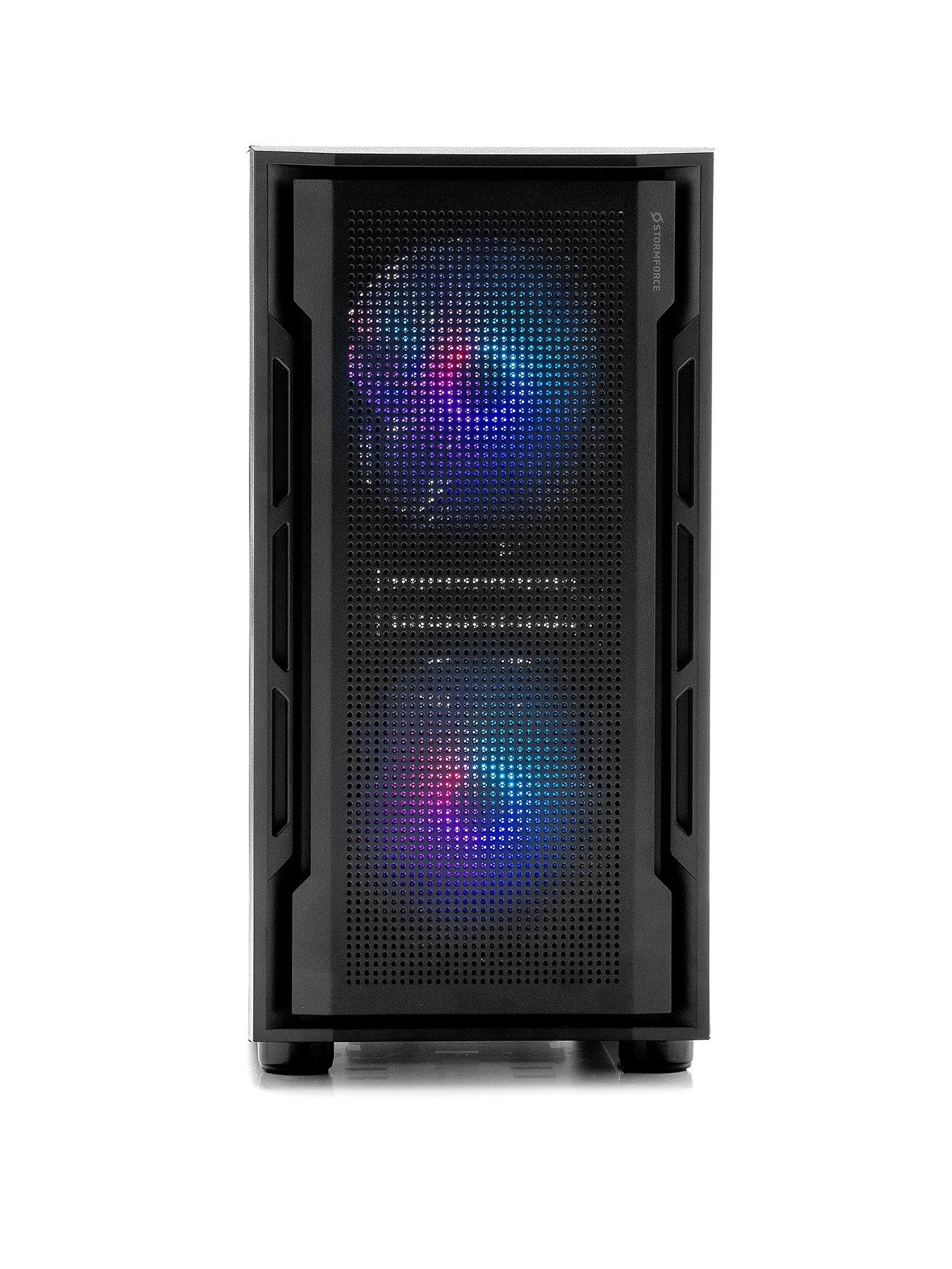 Image 2 of 7 of Stormforce Uniface Mini&nbsp;Gaming Desktop Bundle - AMD Ryzen 5 - 16GB RAM 1TB SSD - Black