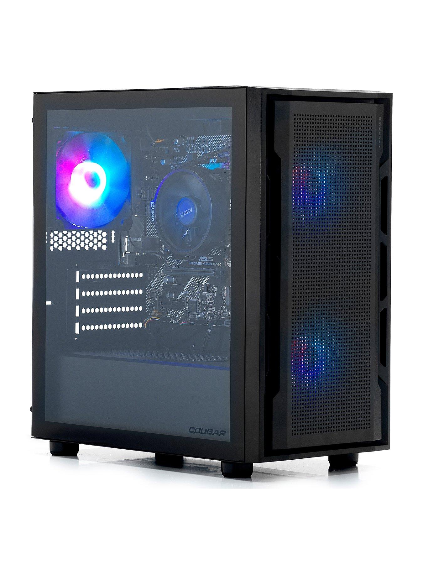 Image 3 of 7 of Stormforce Uniface Mini&nbsp;Gaming Desktop Bundle - AMD Ryzen 5 - 16GB RAM 1TB SSD - Black