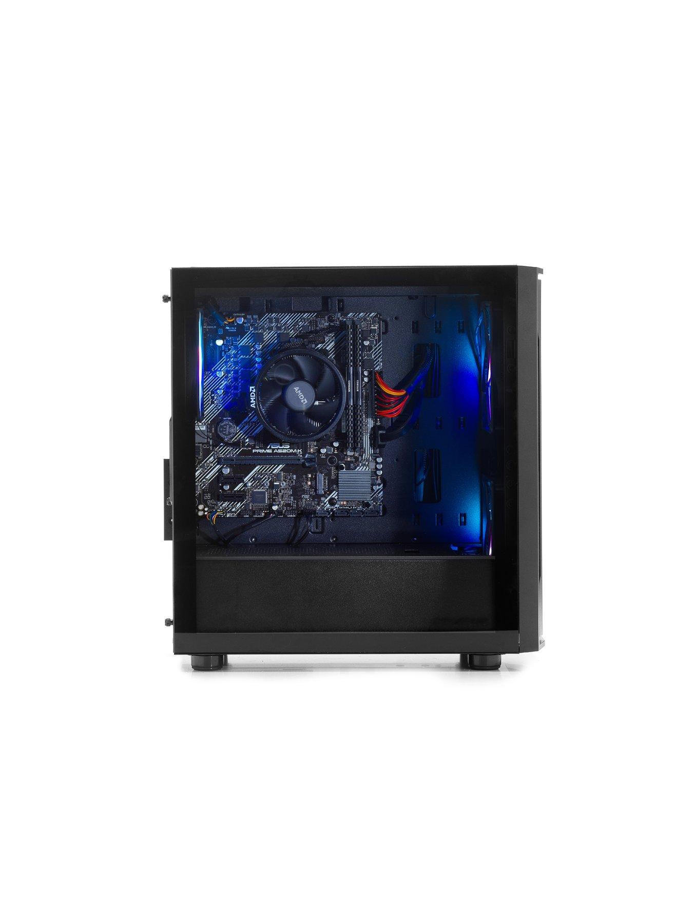 Image 4 of 7 of Stormforce Uniface Mini&nbsp;Gaming Desktop Bundle - AMD Ryzen 5 - 16GB RAM 1TB SSD - Black