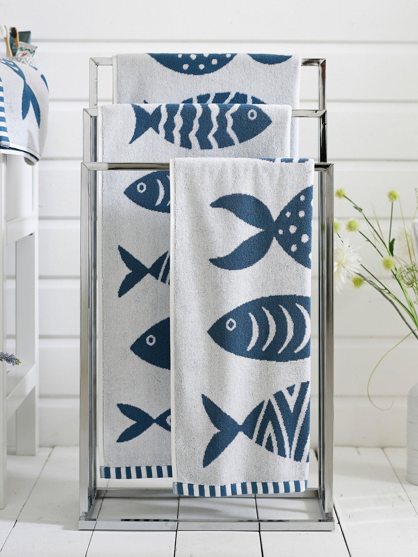 undefined Big Fish 100% Cotton Towel Collection