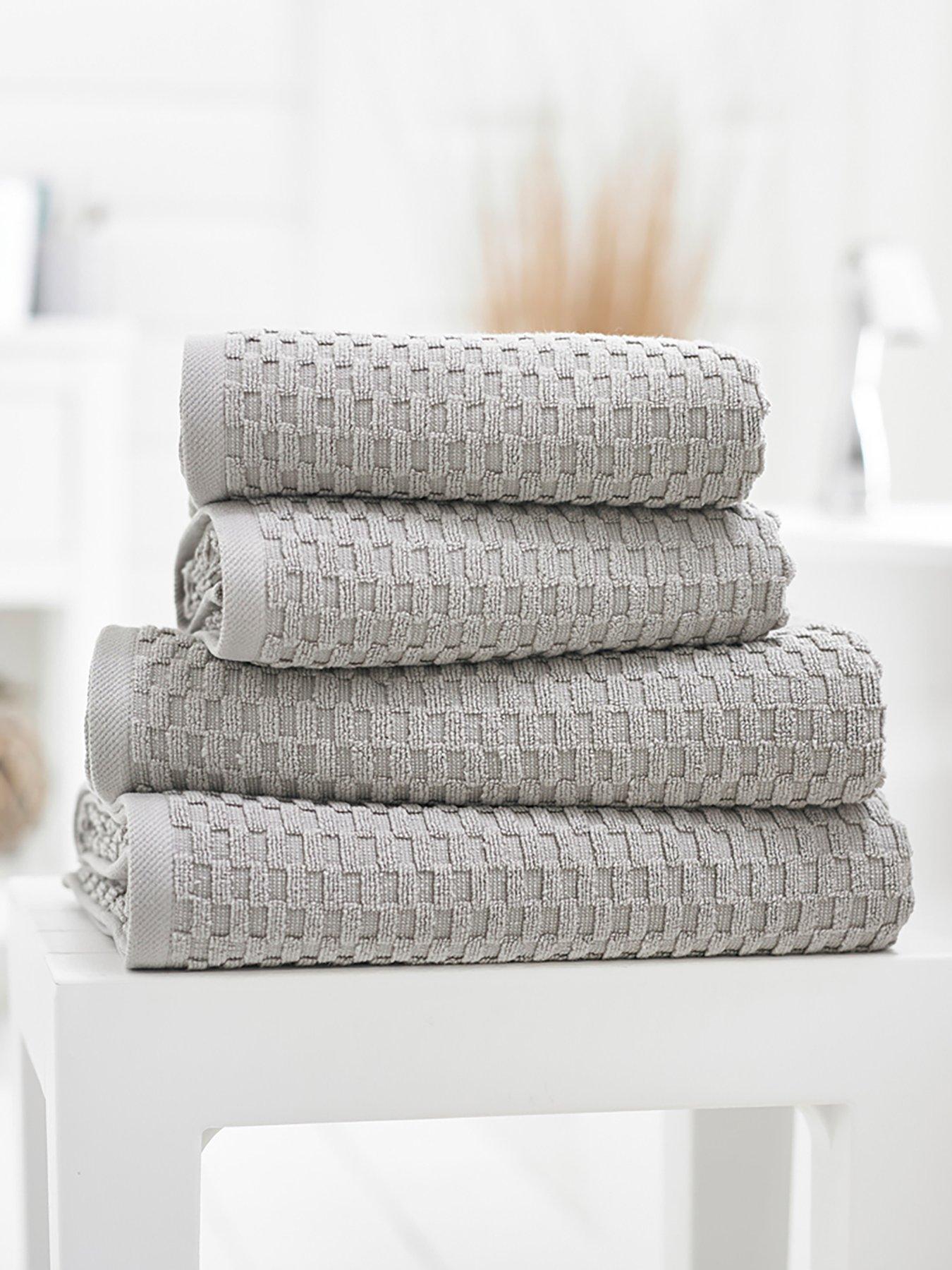undefined Brooklyn Waffle Bath Sheet 500gsm