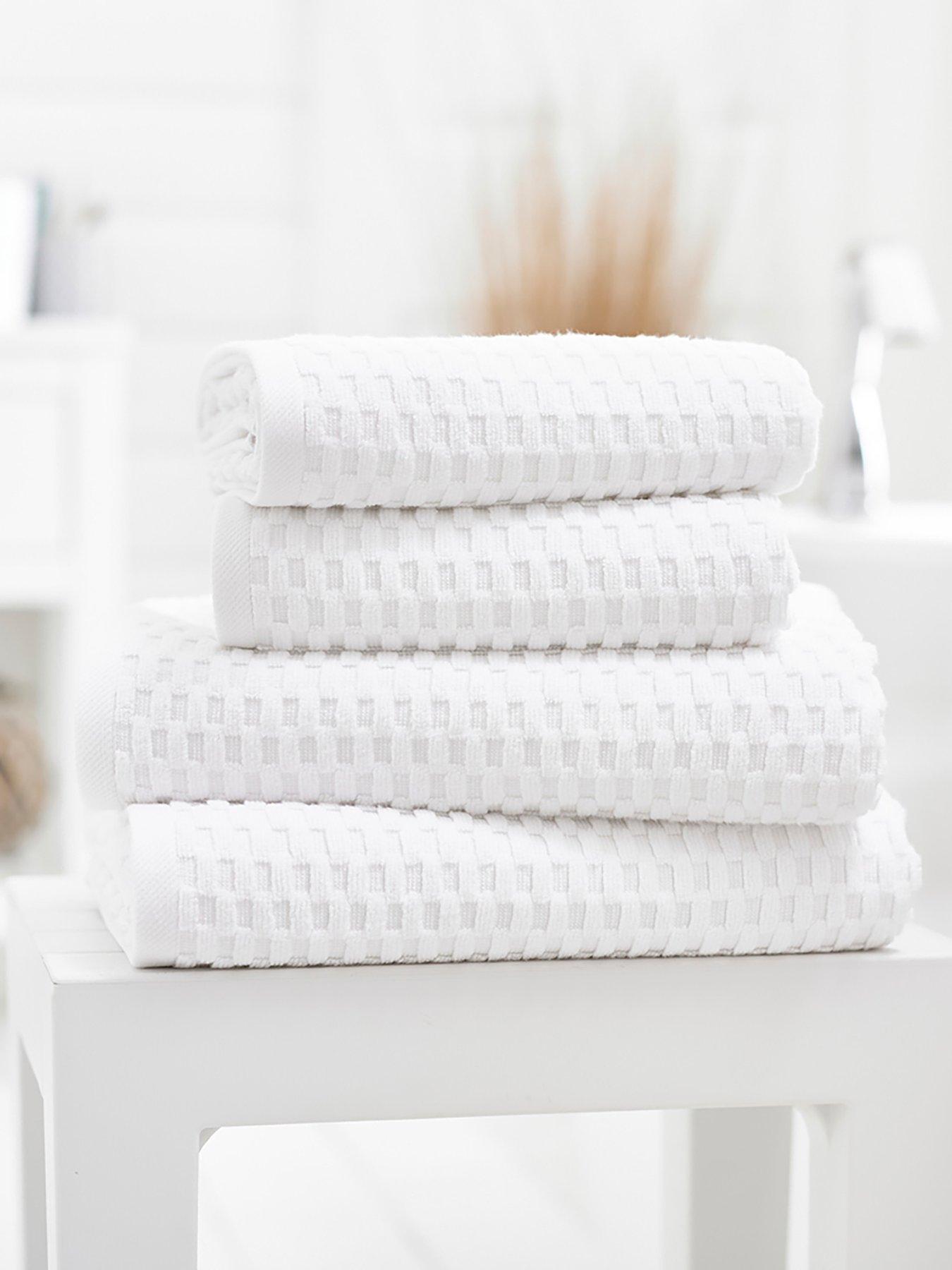 undefined Brooklyn Waffle Bath Sheet 500gsm
