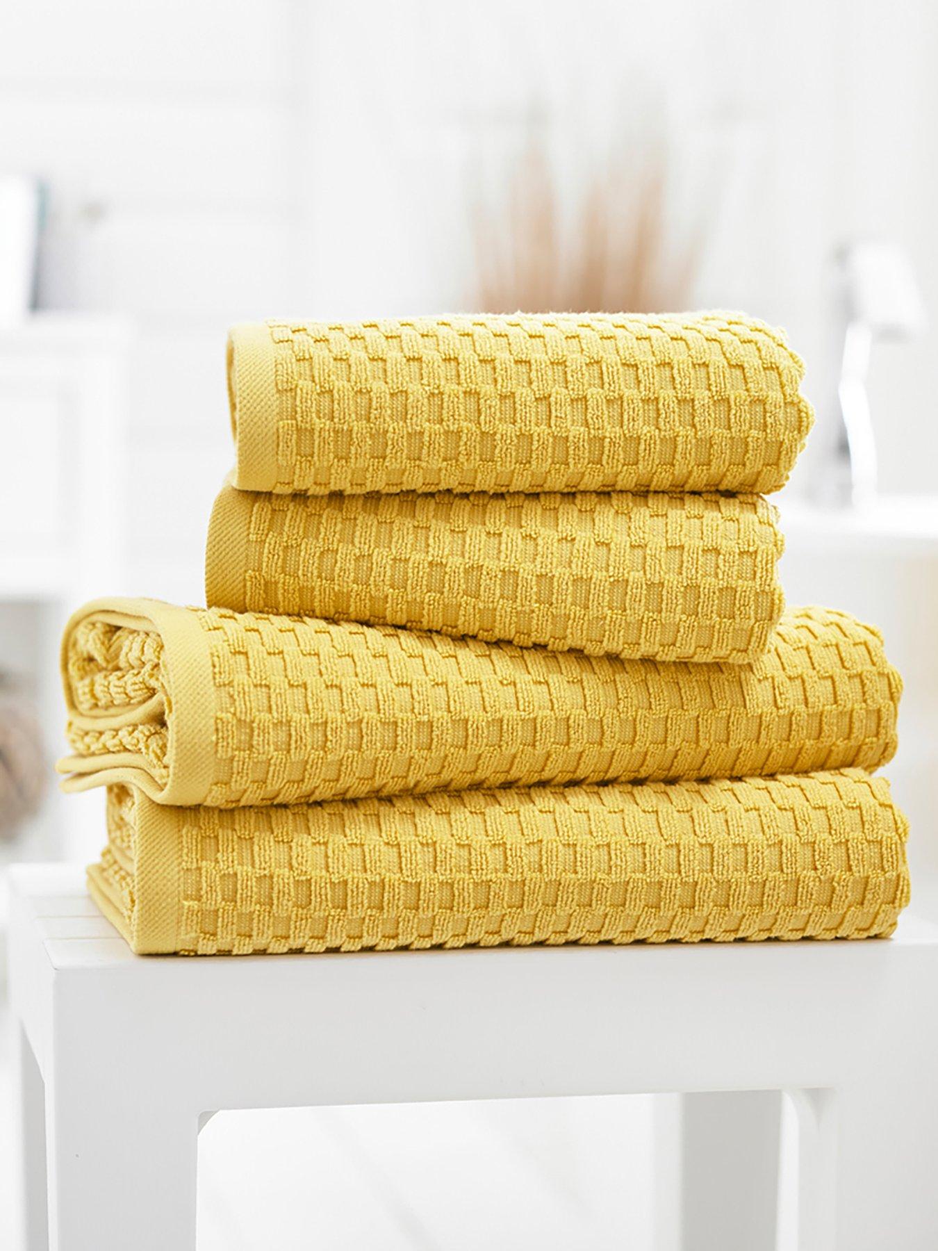 undefined Brooklyn Waffle Bath Sheet 500gsm