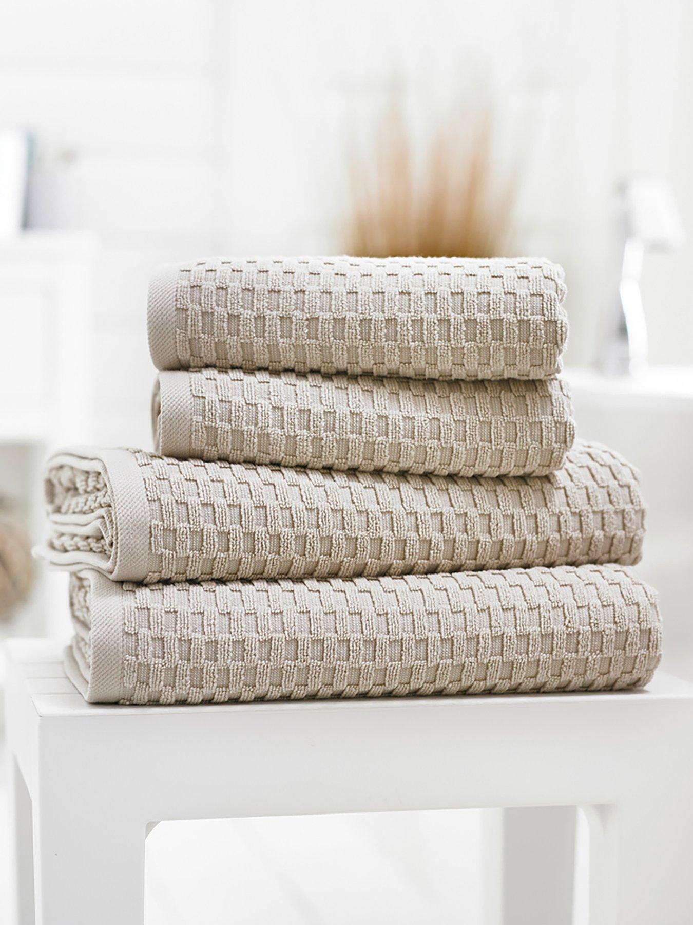 Deyongs Brooklyn Waffle Bath Sheet 500gsm