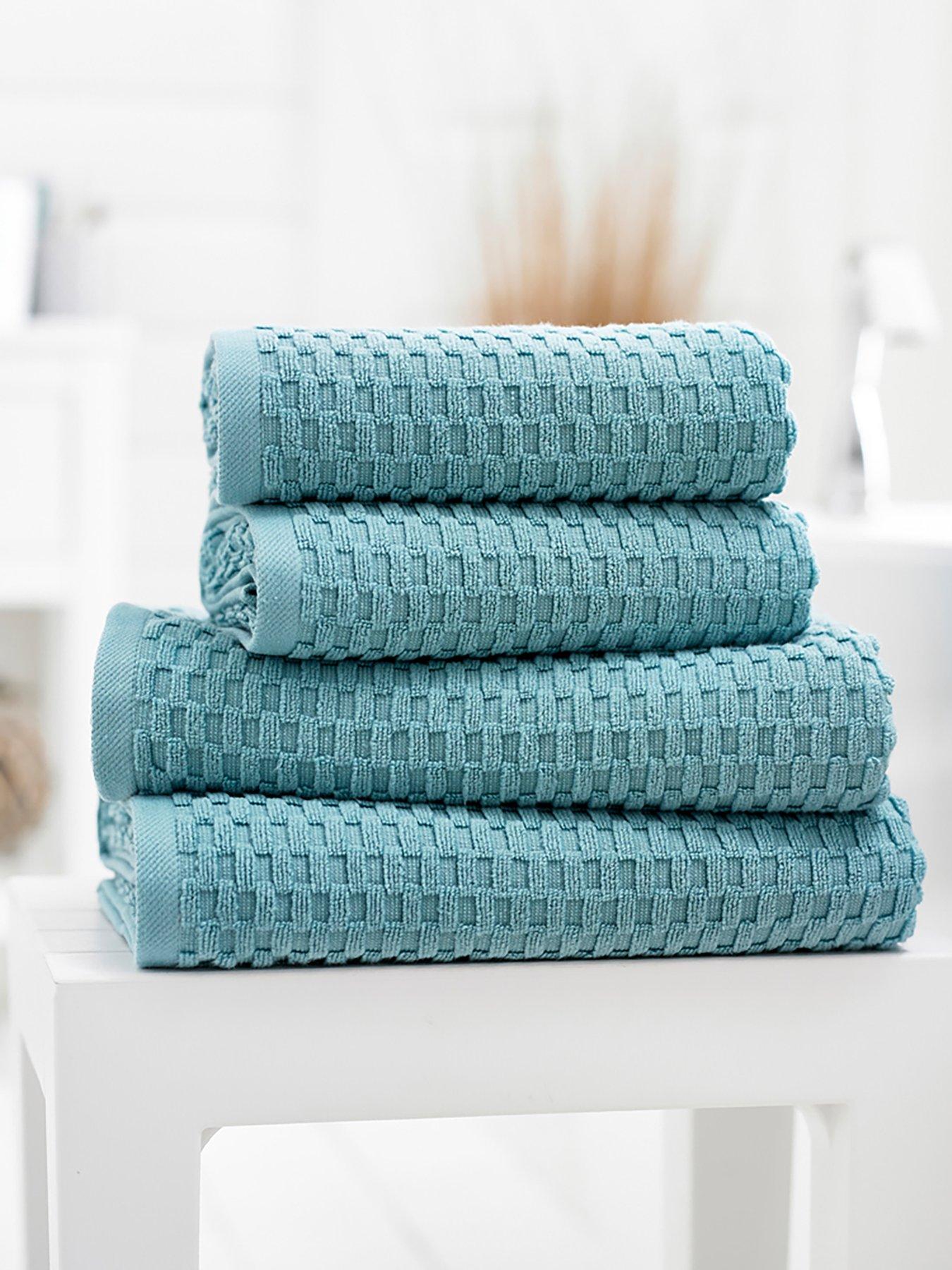 undefined Brooklyn Waffle Bath Sheet 500gsm