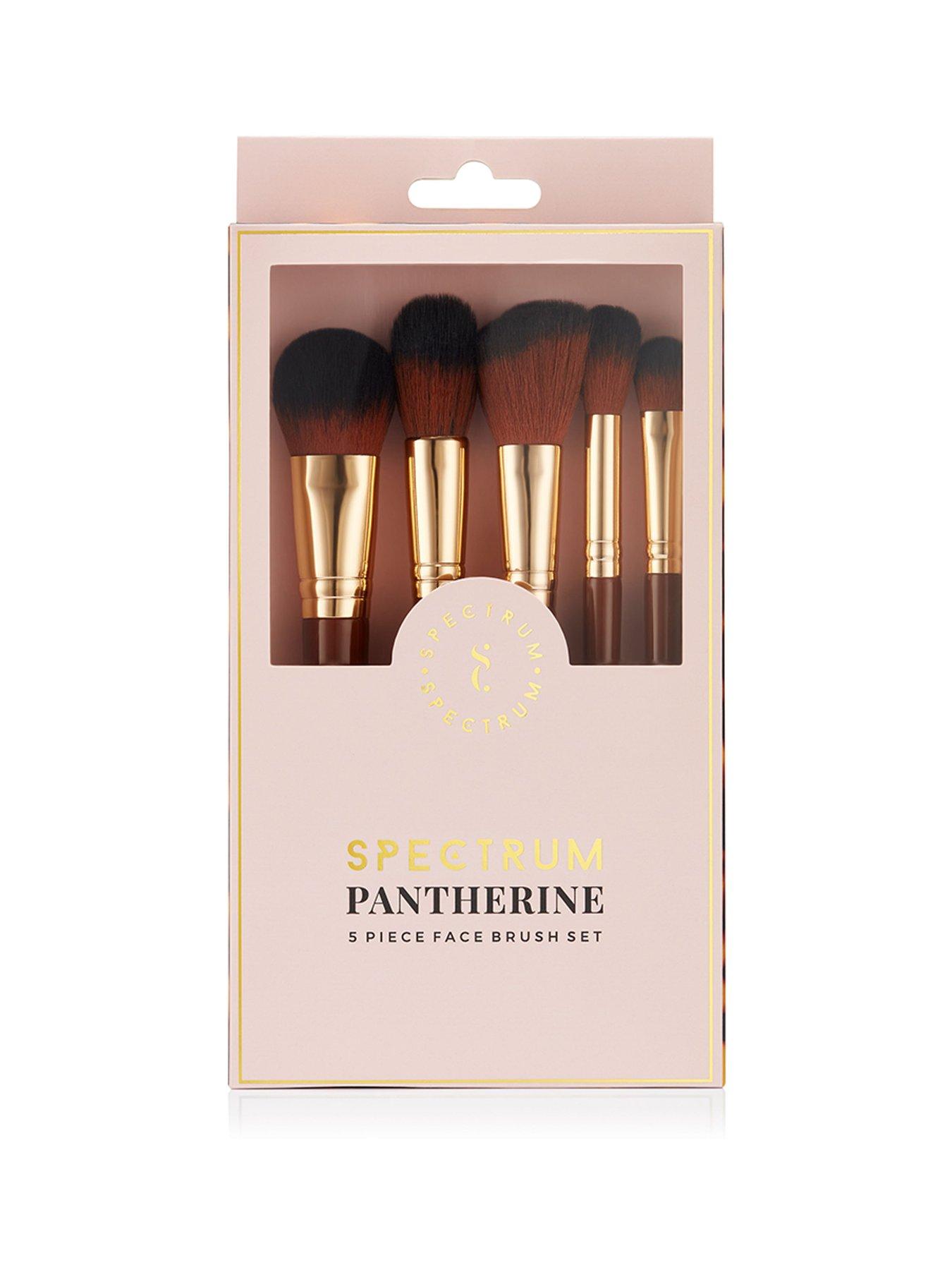 Image 1 of 5 of Spectrum Pantherine 5 Piece Face Make Up Brush Set
