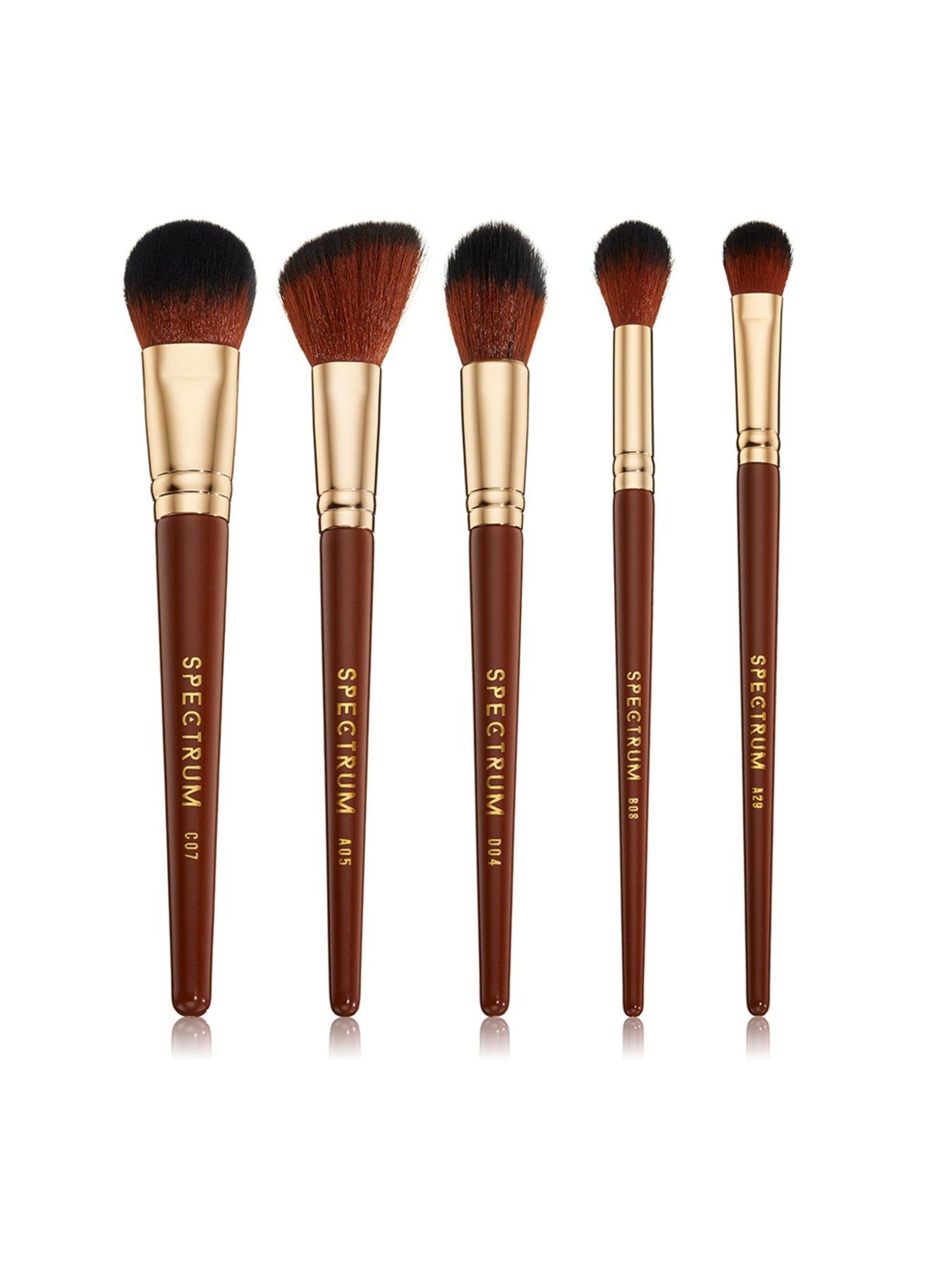 Image 2 of 5 of Spectrum Pantherine 5 Piece Face Make Up Brush Set